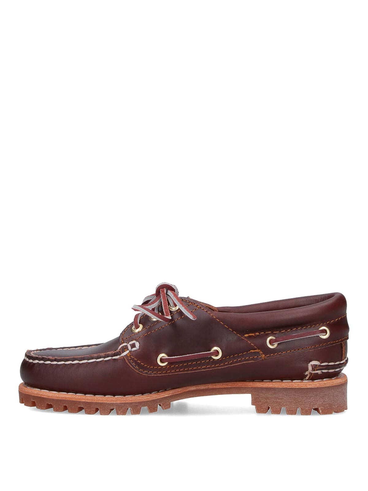 Timberland Moccasins In Burgundy