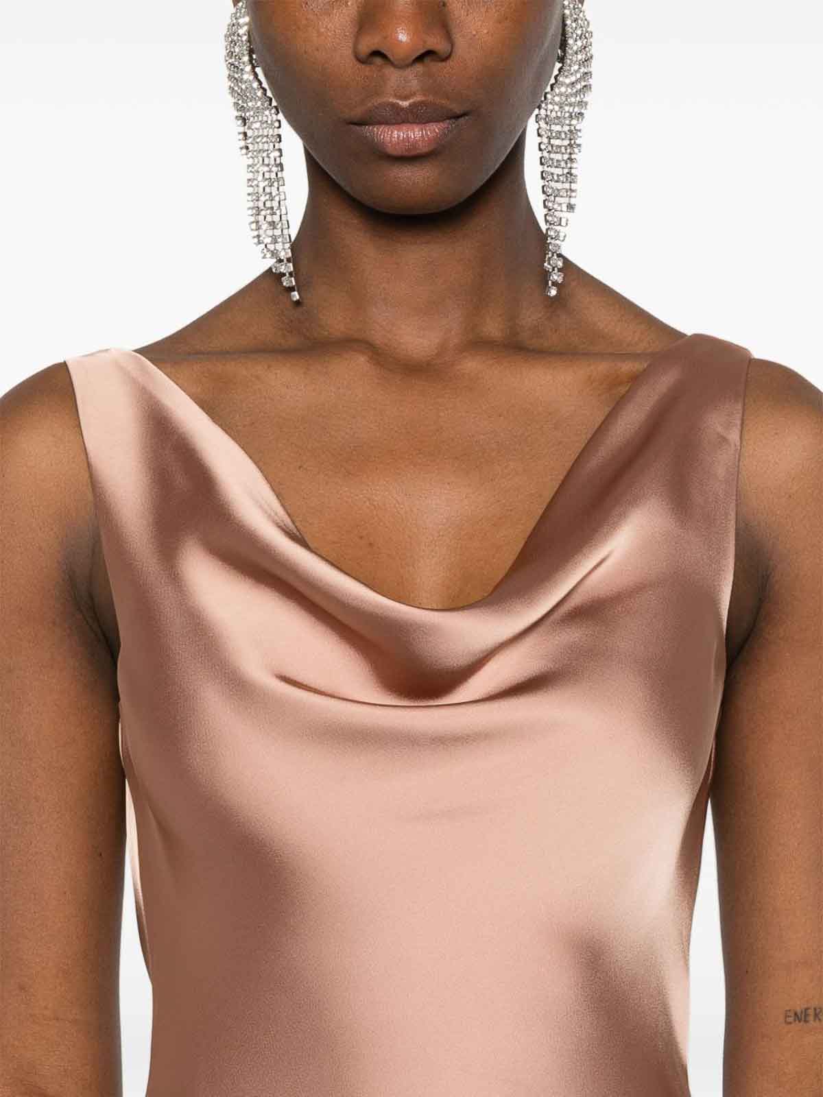 Norma Kamali Maria Gown In Sand