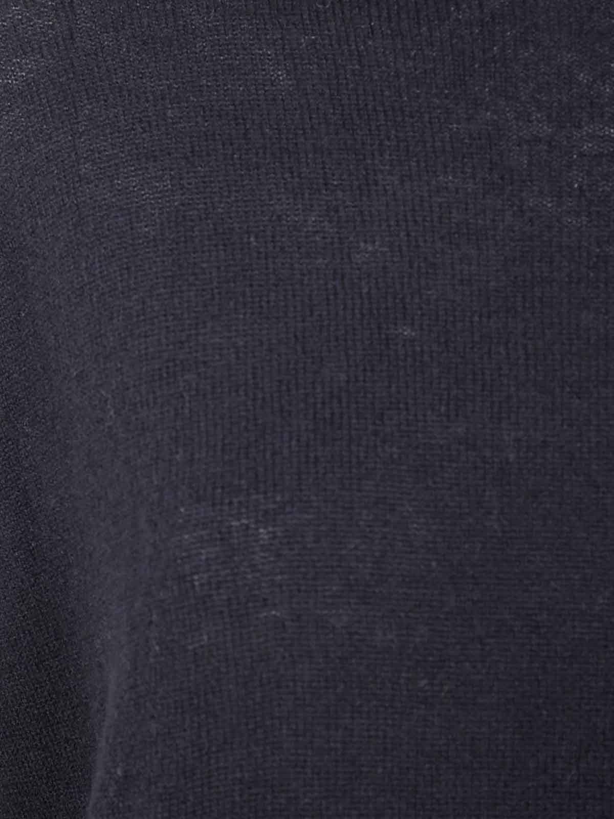 Base Wool Turtle-neck Sweater In Black