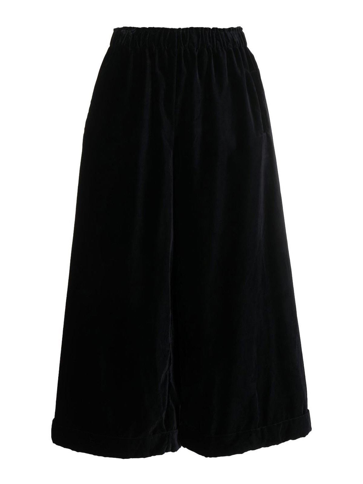 Daniela Gregis Cotton Pajama Trousers In Blue