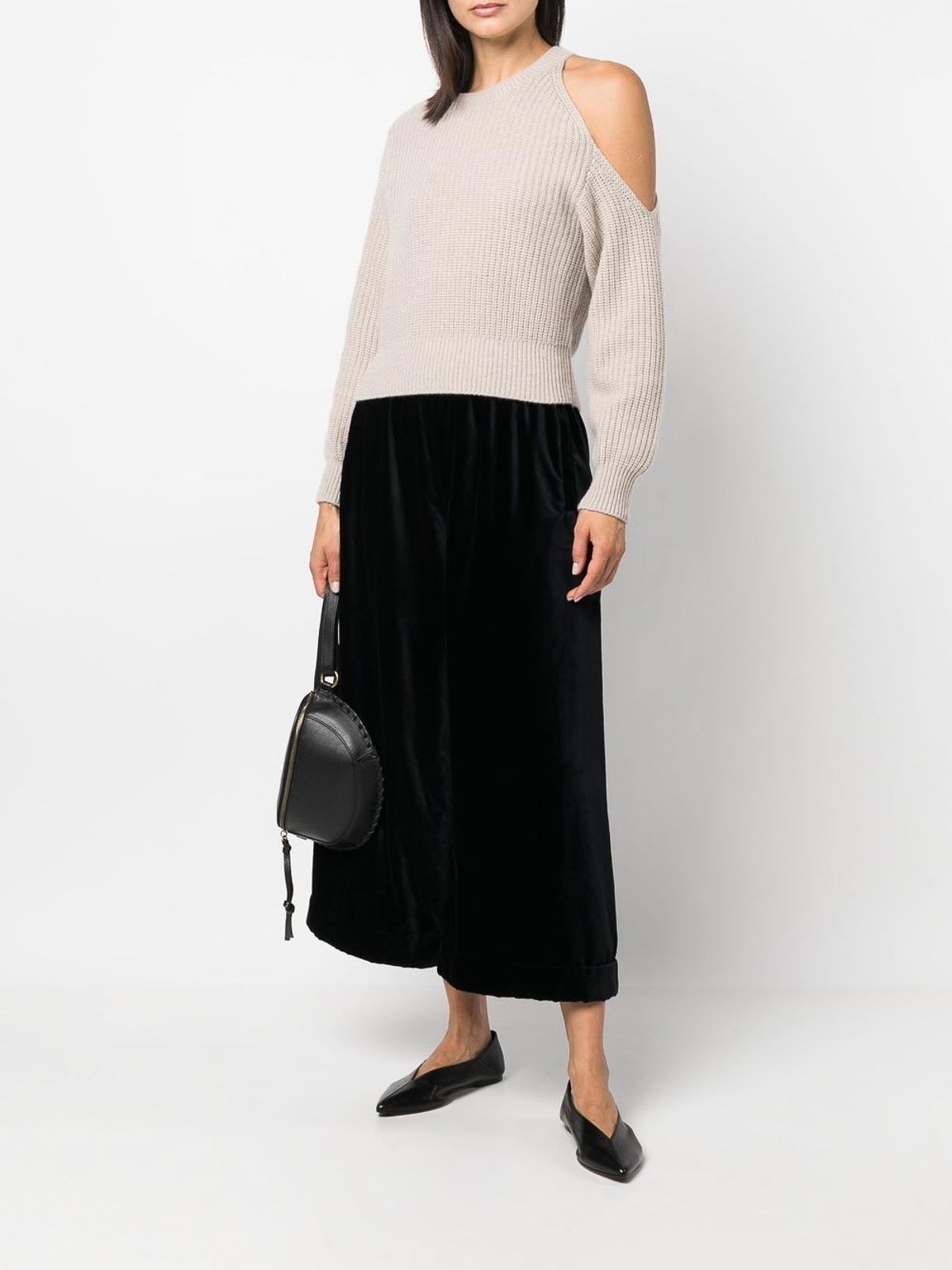 Daniela Gregis Cotton Pajama Trousers In Blue