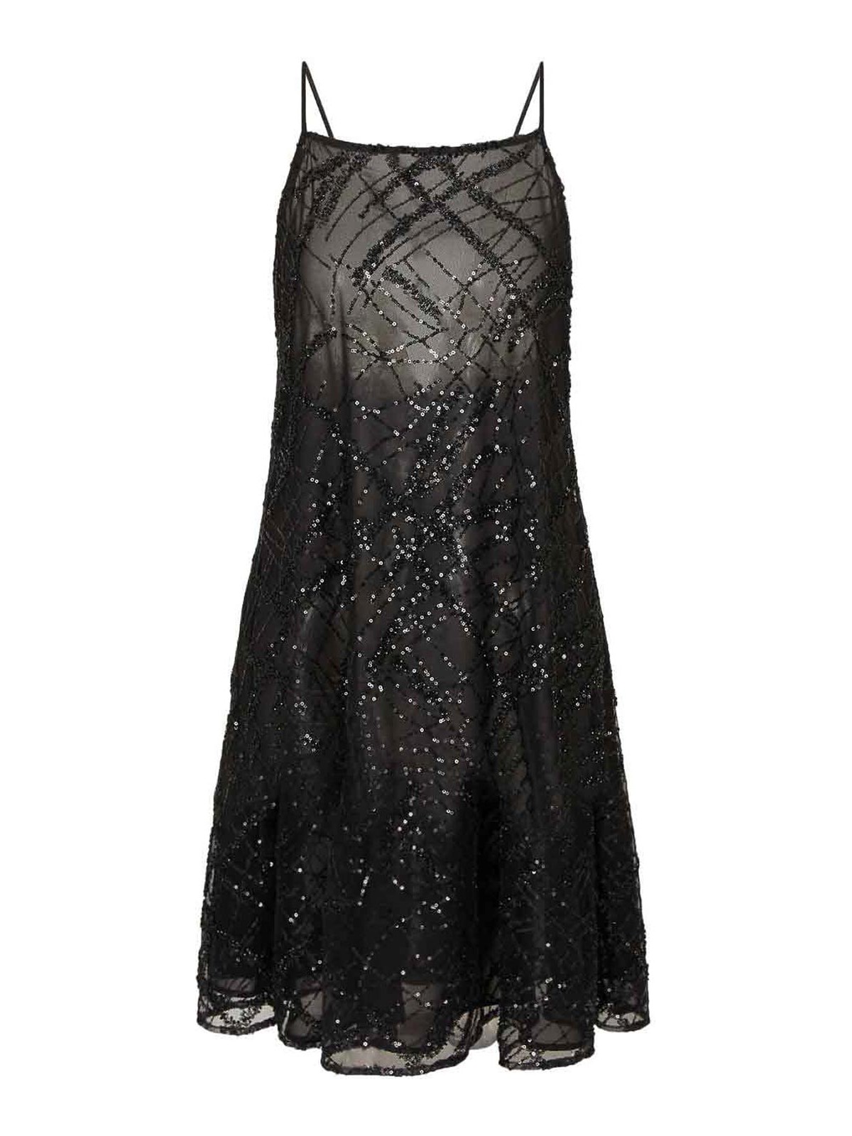 Emporio Armani Midi Skirt In Black