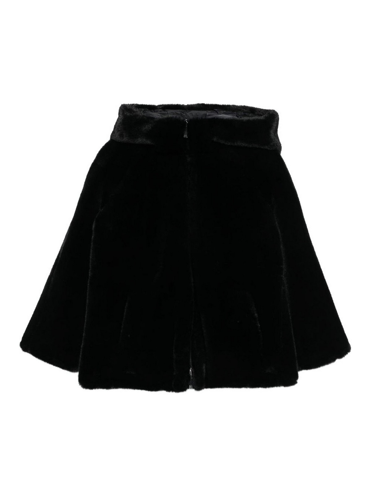 Emporio Armani Teddy Blouson Jacket In Black