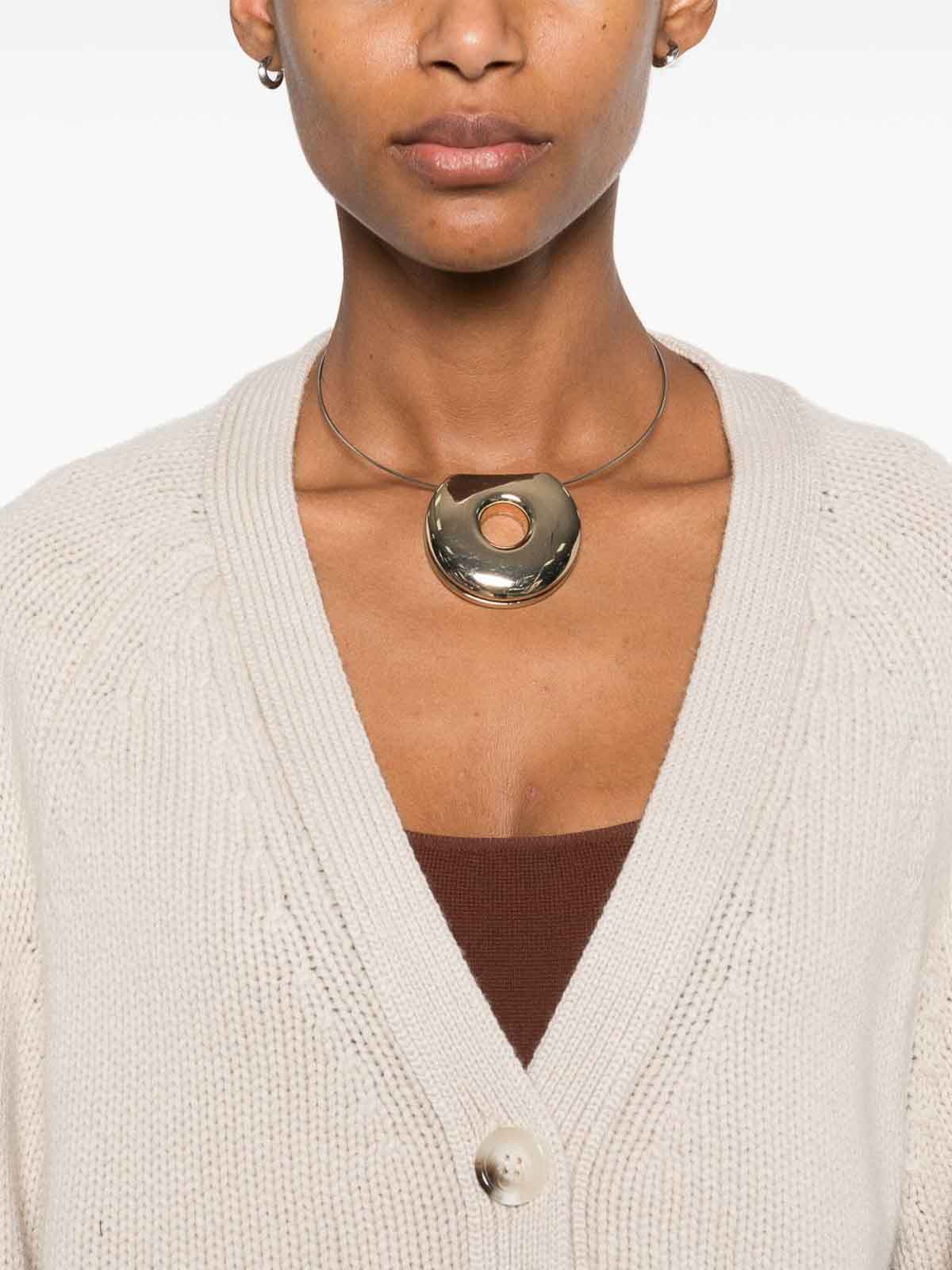 Soft Goat Cashmere V-necked Cardigan In White