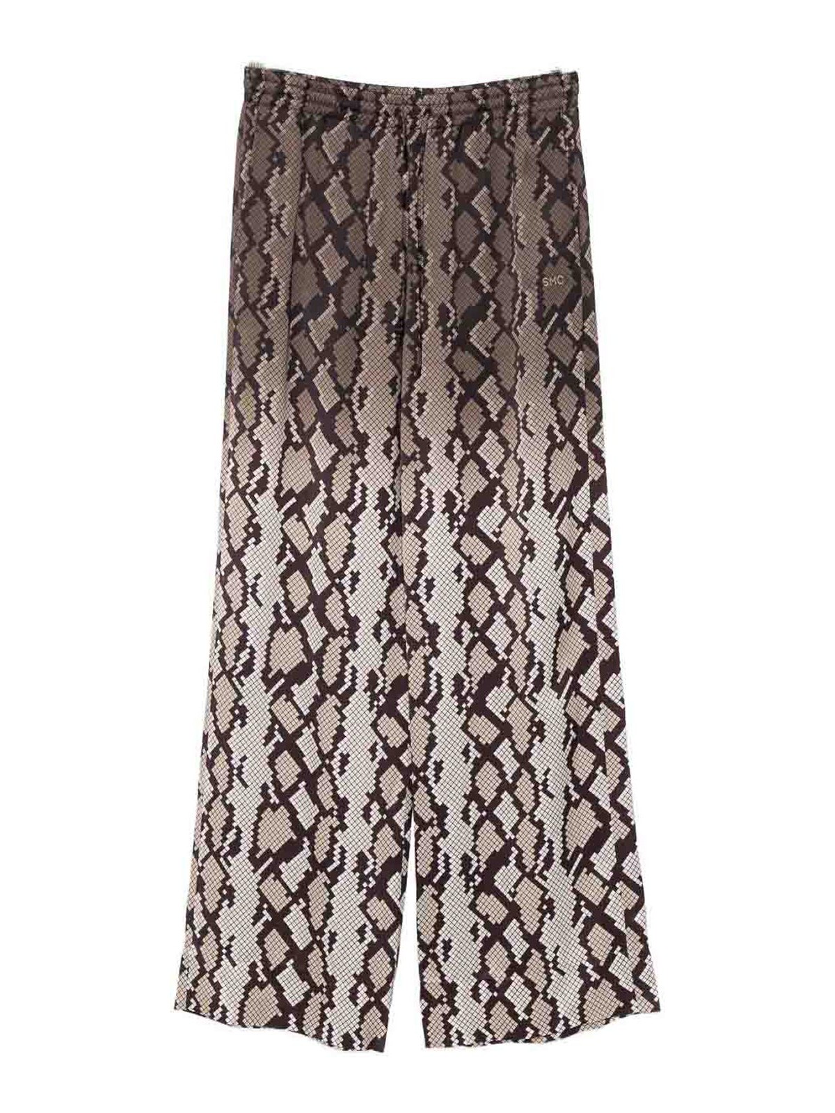 Stella Mccartney Printed Pajama Trousers In White