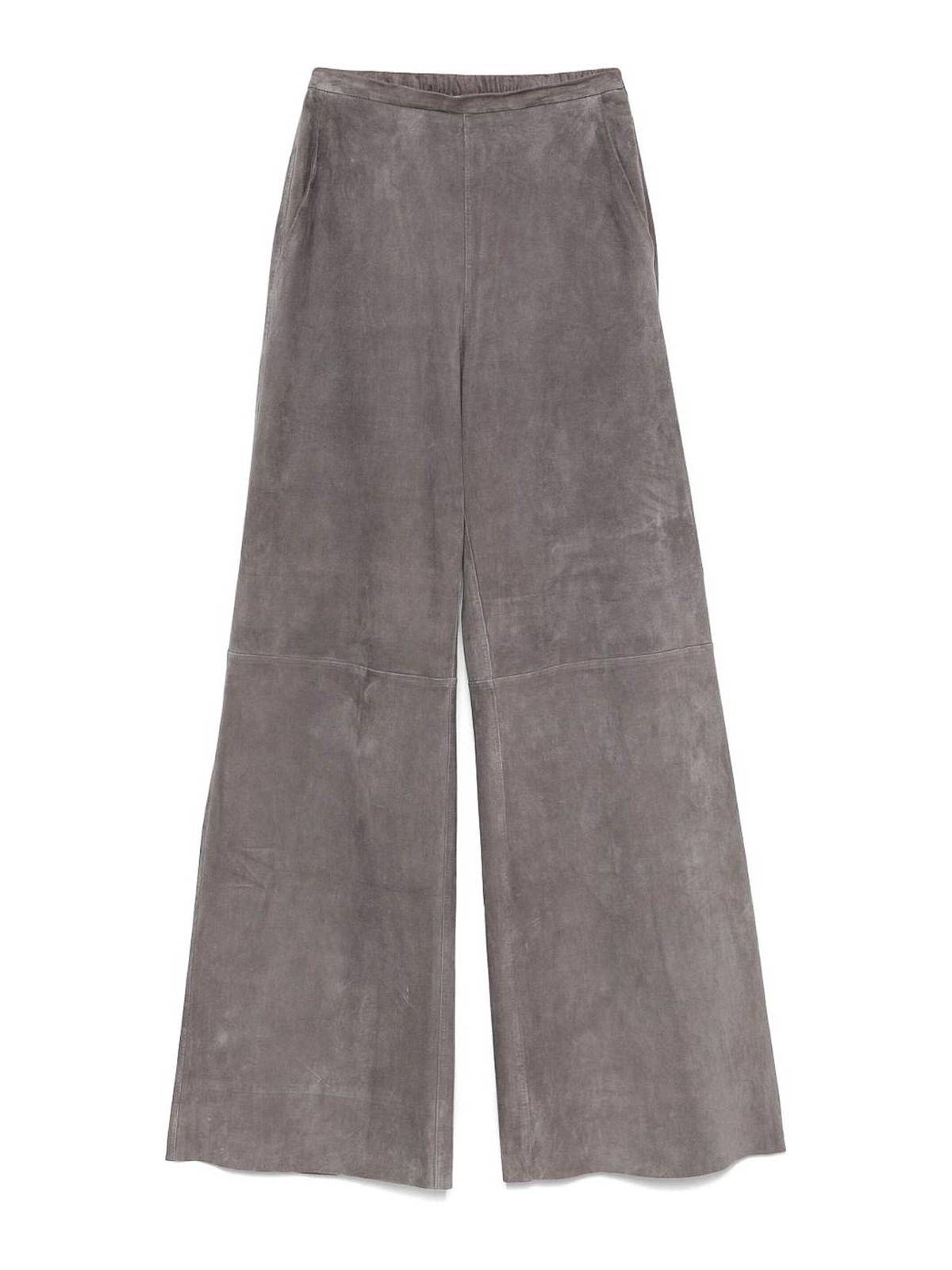 Forte Forte Leather Trousers In Sand