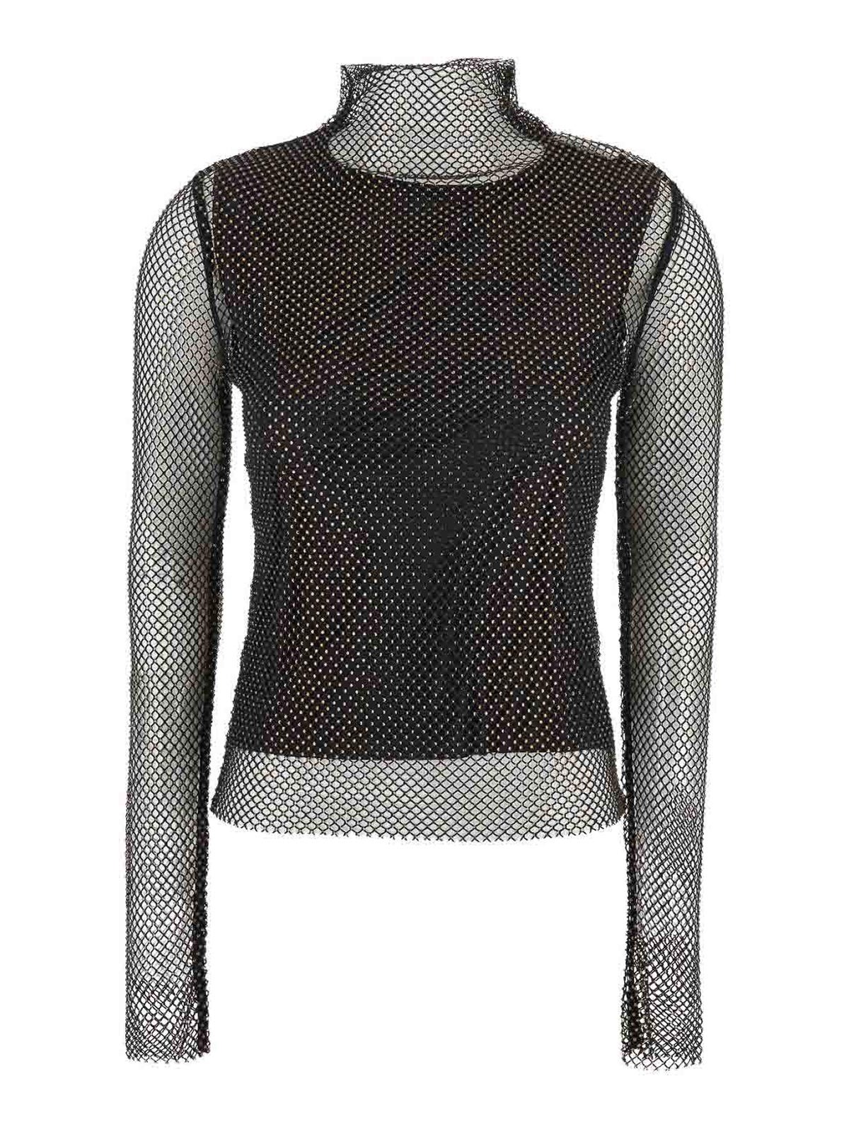 Sportmax High-neck Top In Black