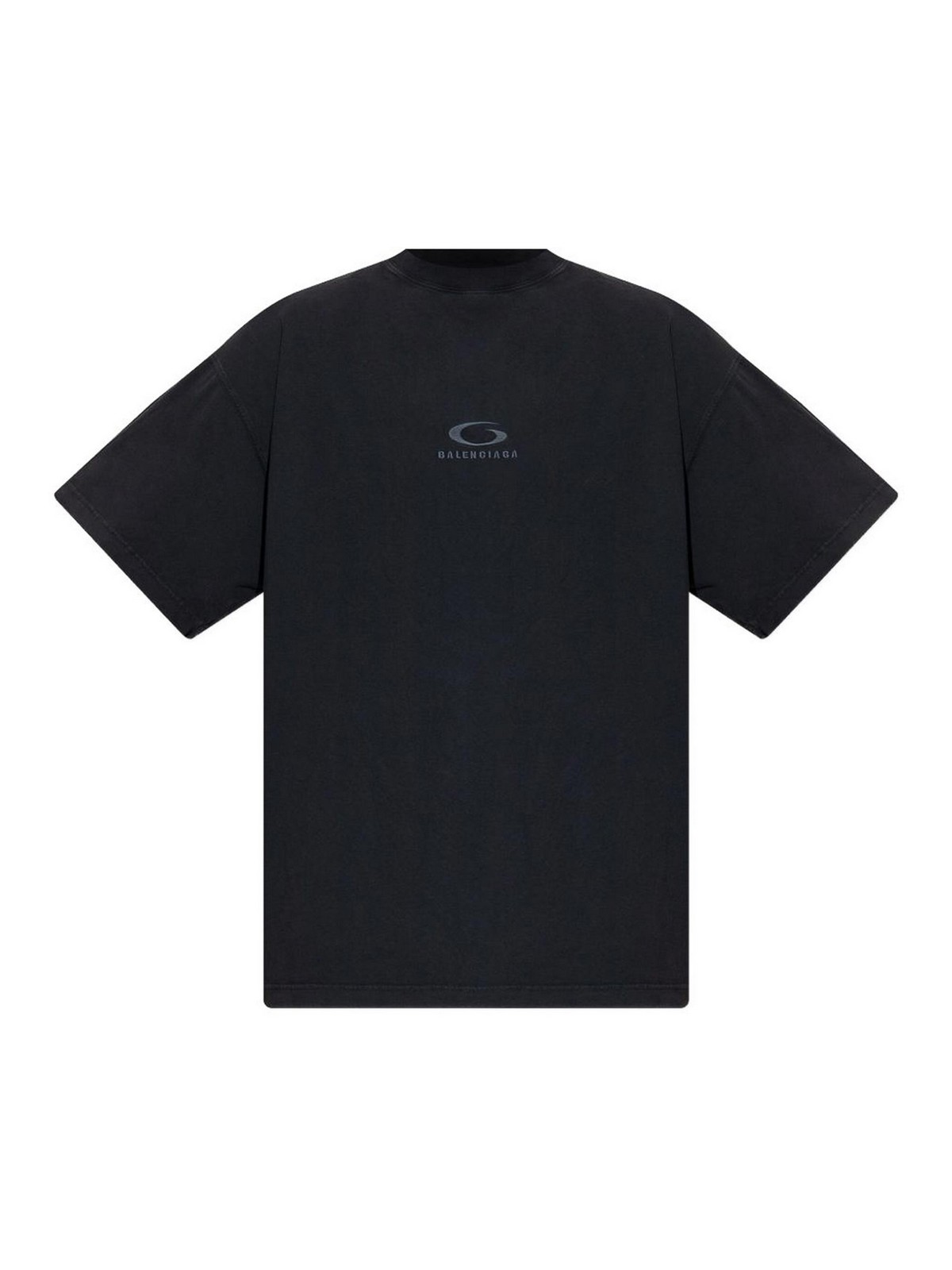 Balenciaga Loop Sports Icon T-shirt In Black