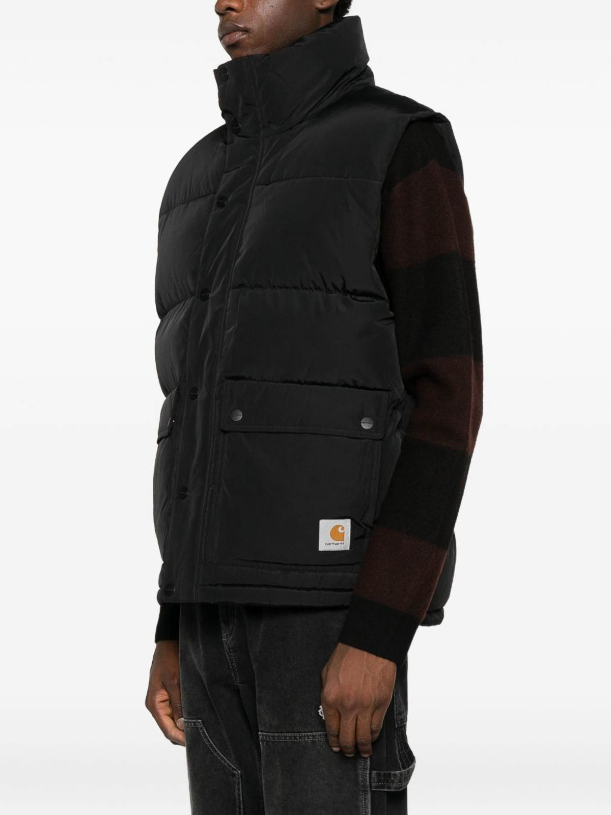 Carhartt Brent Vest In Black