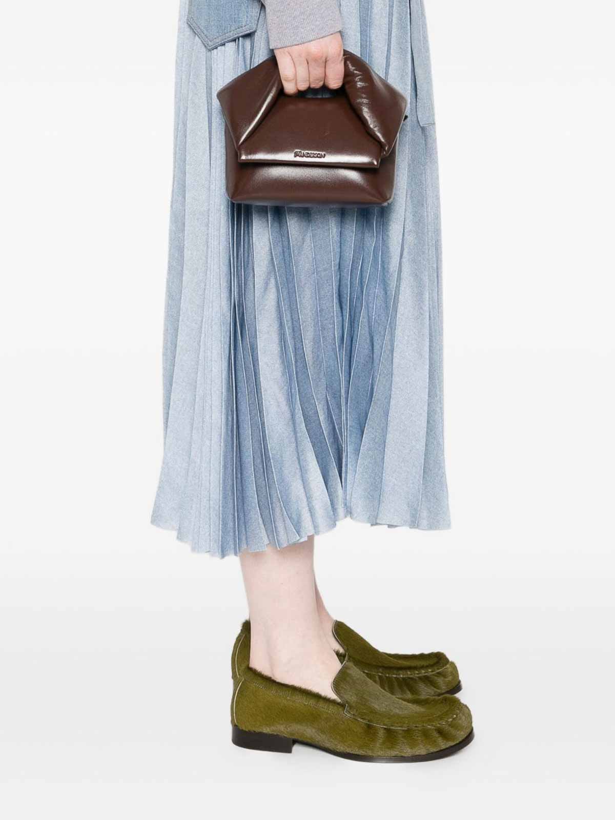 Jw Anderson J.w. Anderson Small Twister Bag In Brown