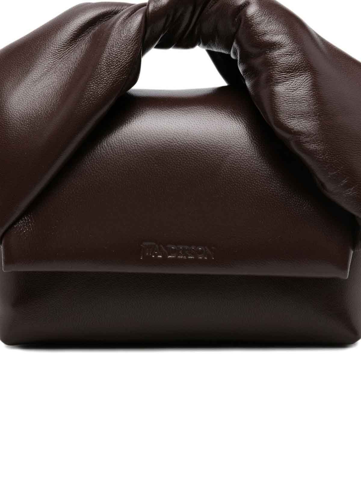 Jw Anderson J.w. Anderson Small Twister Bag In Brown