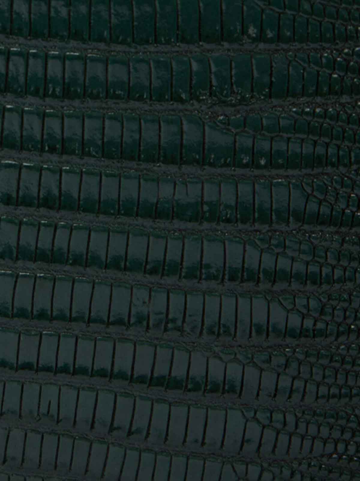 Roberto Cavalli Green Bag With Snakes In Green