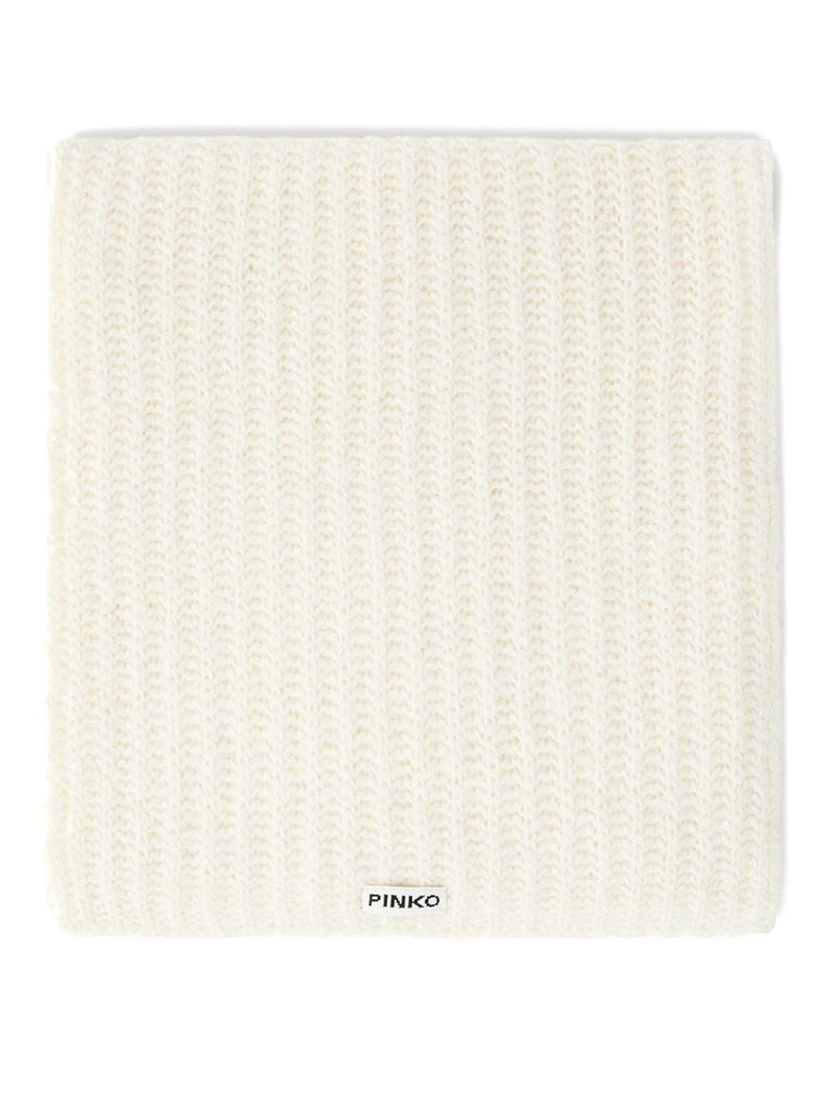 Pinko Scarfs In White