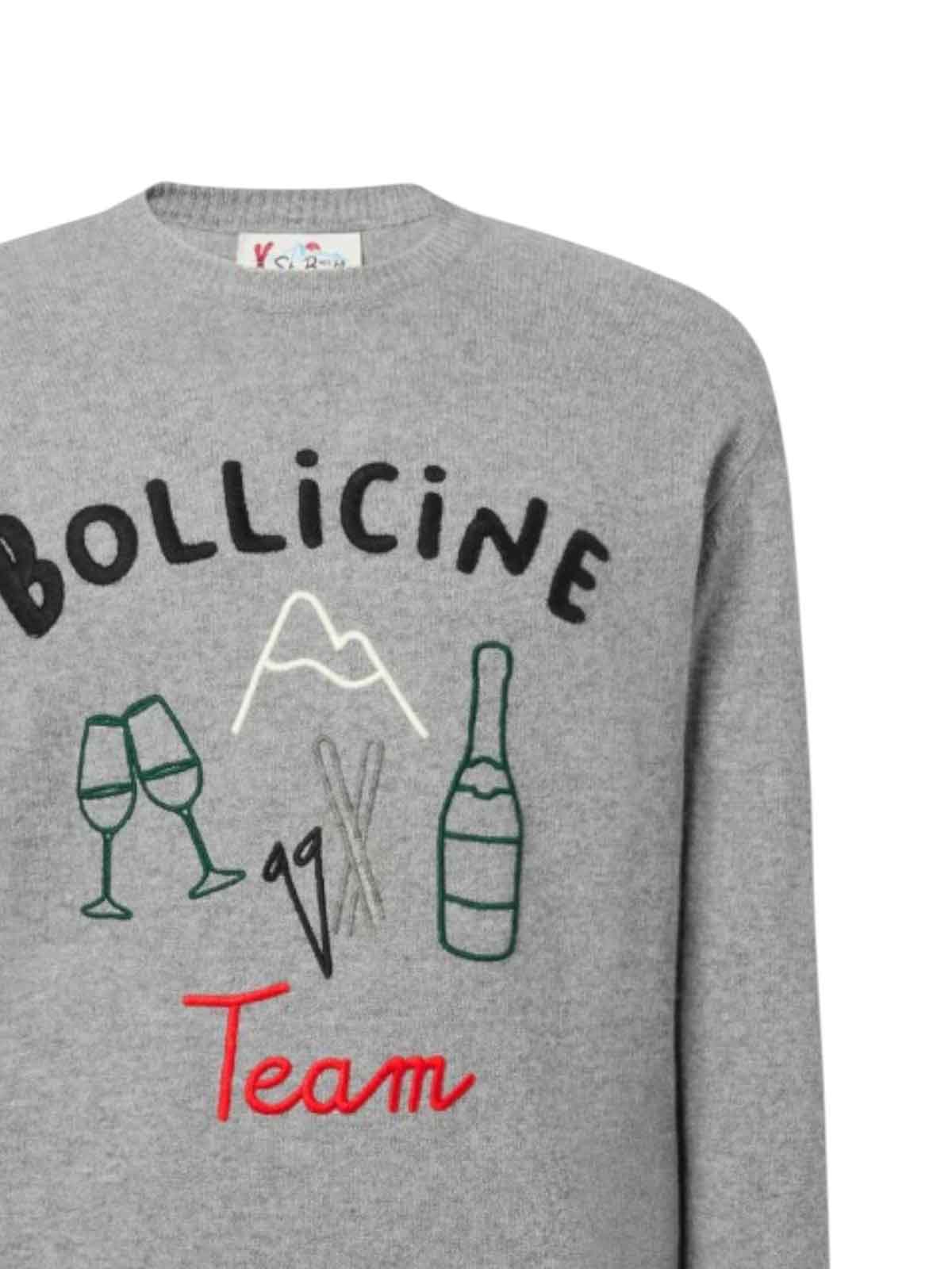 Mc2 Saint Barth Sweater In Gray