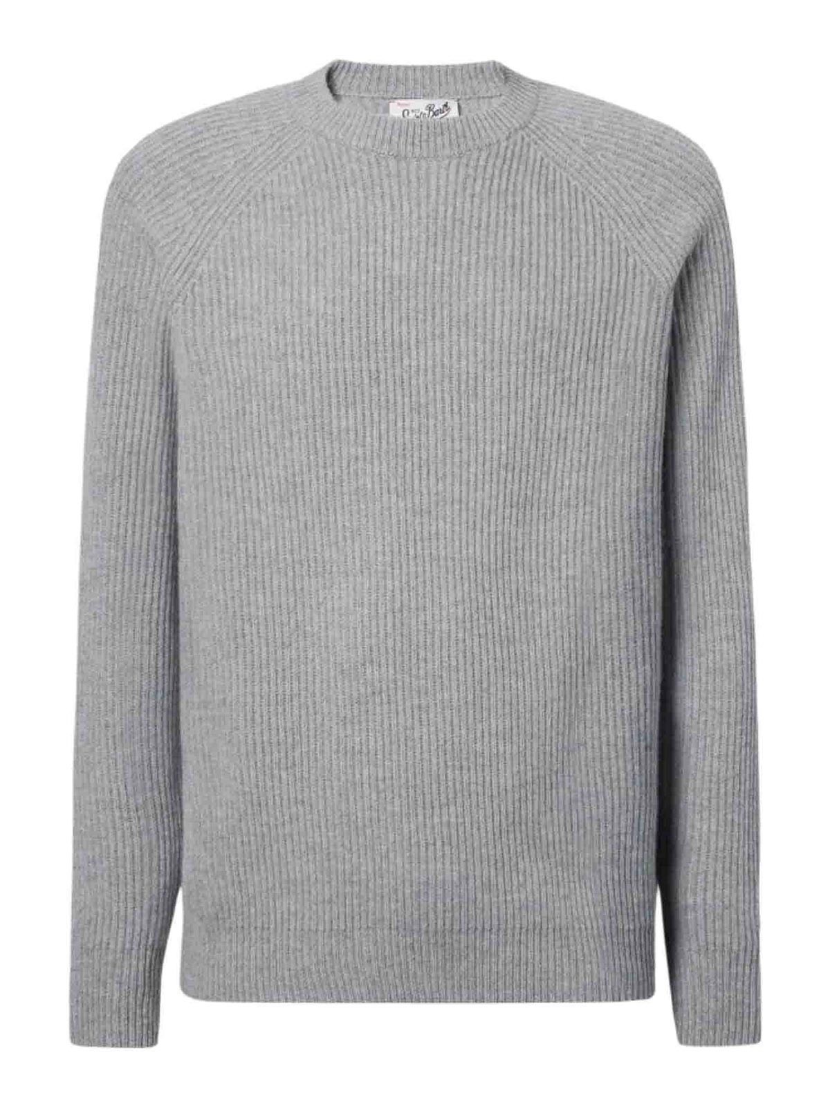 Mc2 Saint Barth Sweater In Gray