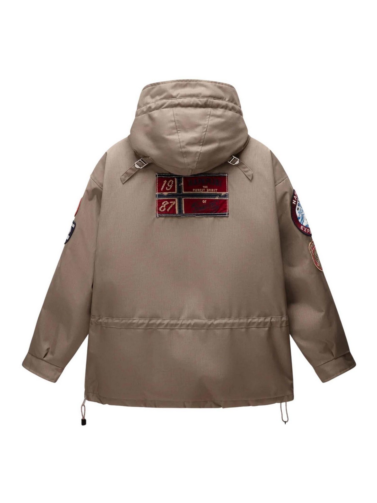Napapijri Jacket In Brown