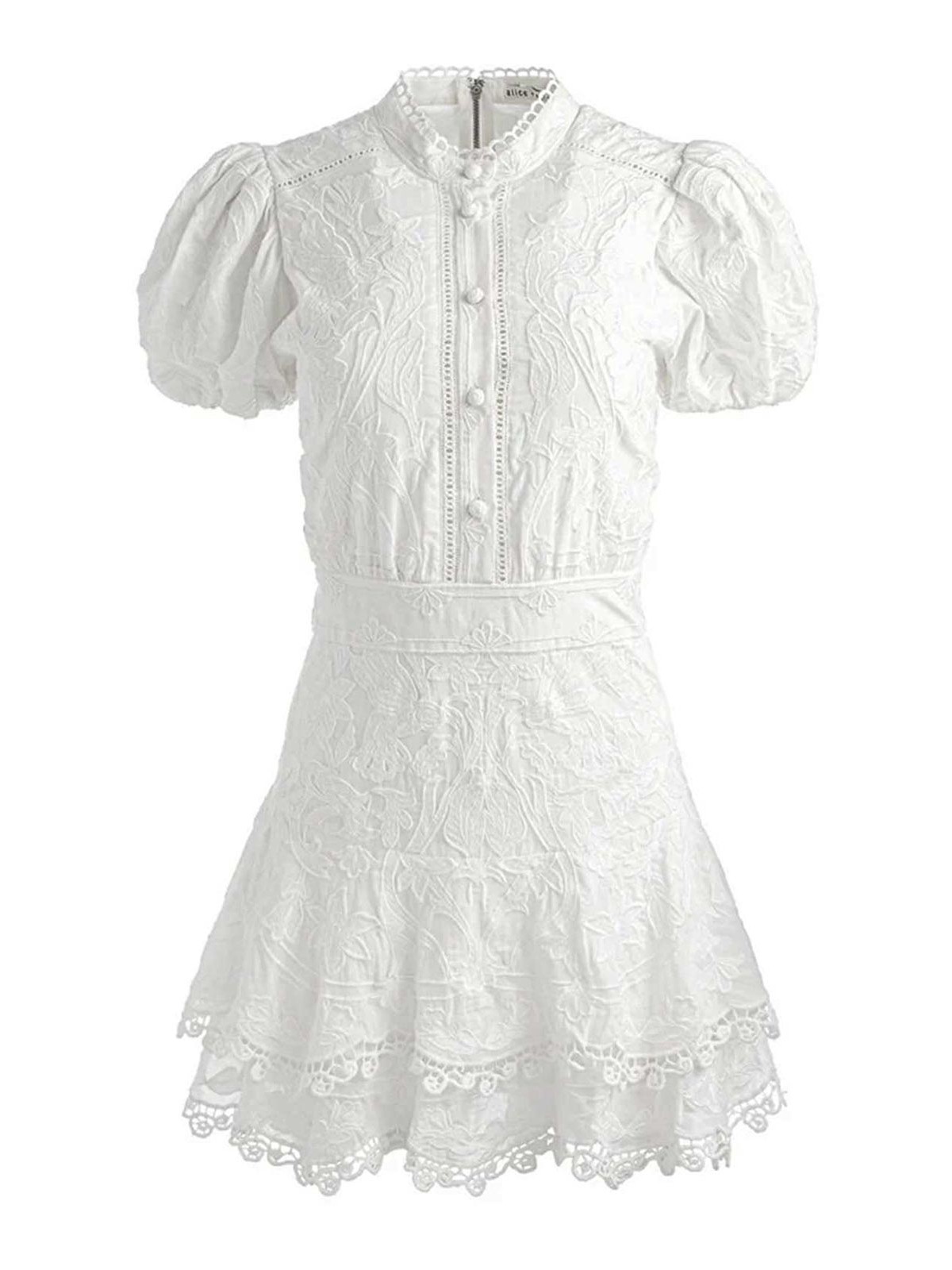 Alice And Olivia Short Dress In Sand