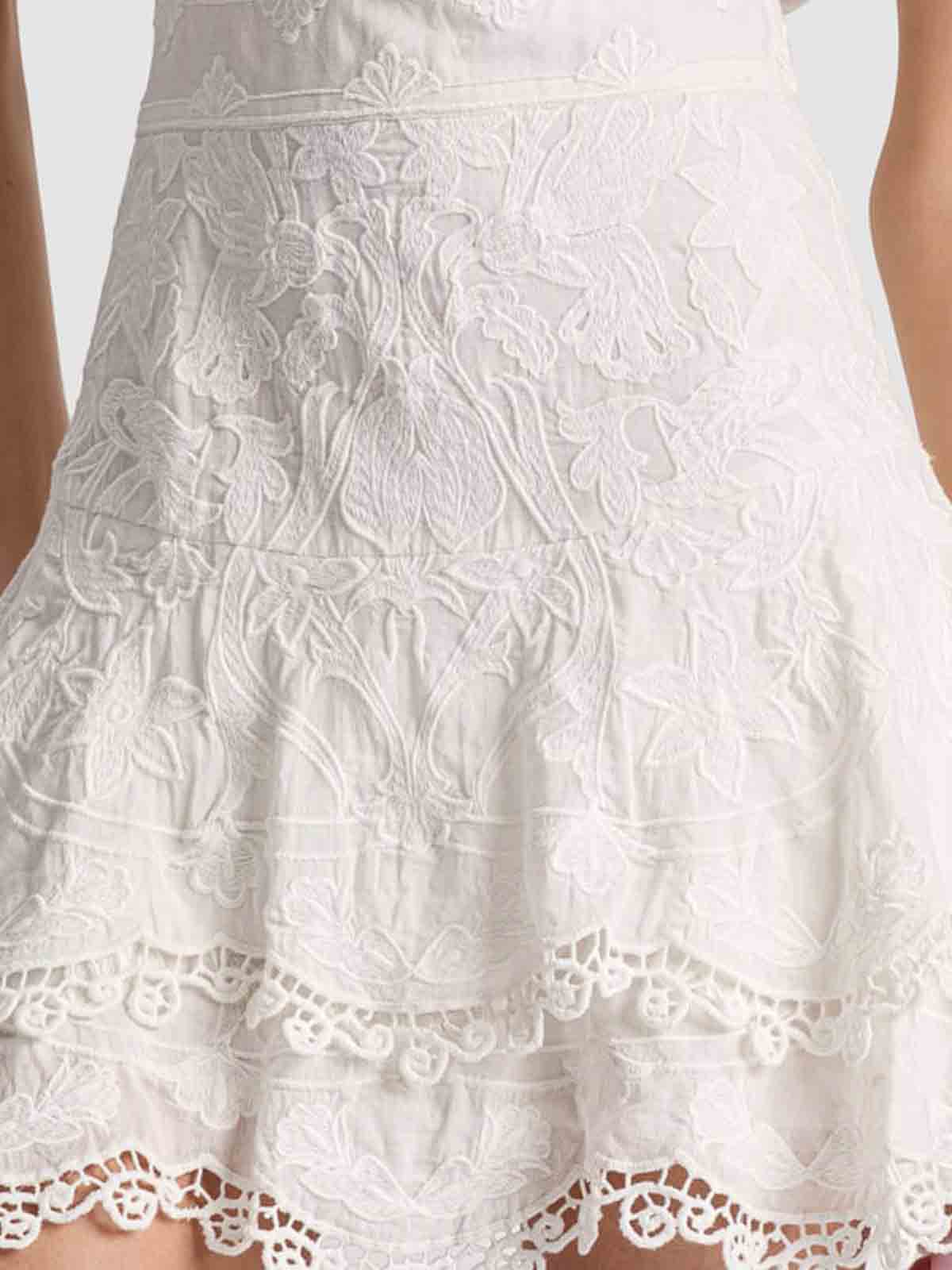 Alice And Olivia Short Dress In Sand