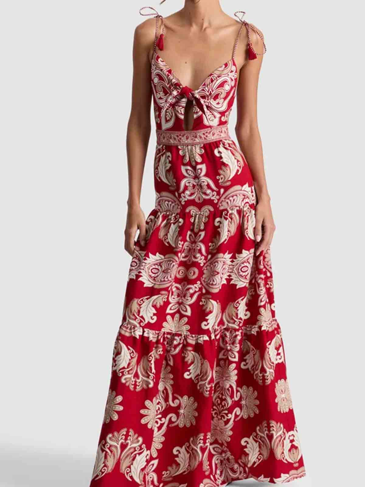 Alice And Olivia Dress In Red