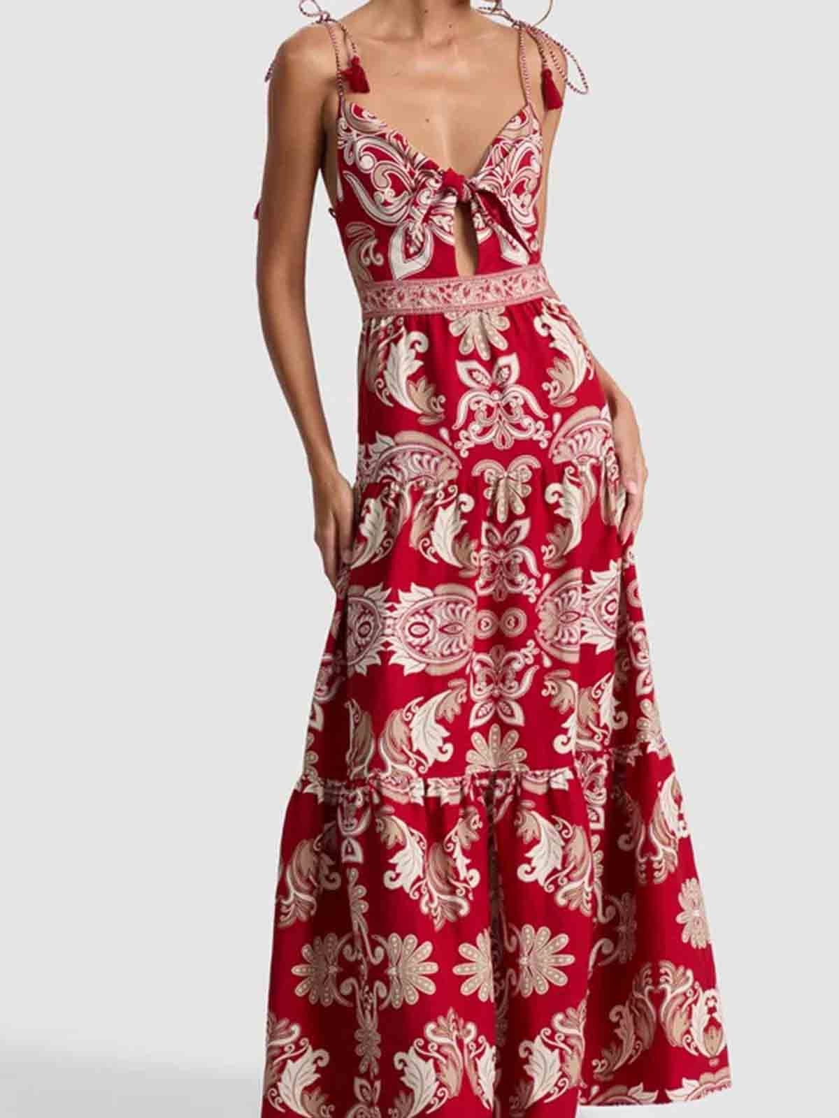 Alice And Olivia Dress In Red