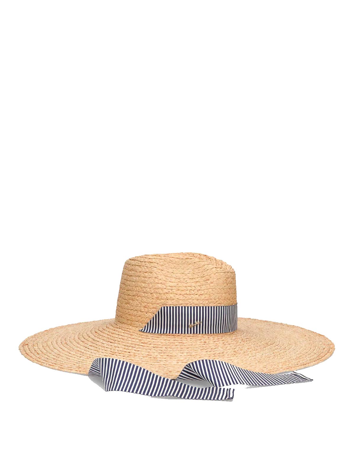 Borsalino Ivana Braided Raffia Hat In Sand