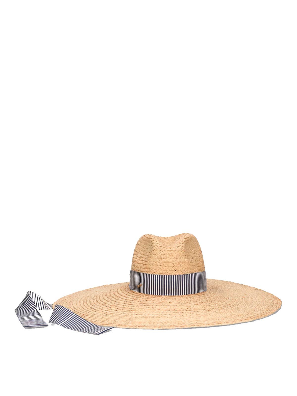 Borsalino Ivana Braided Raffia Hat In Sand