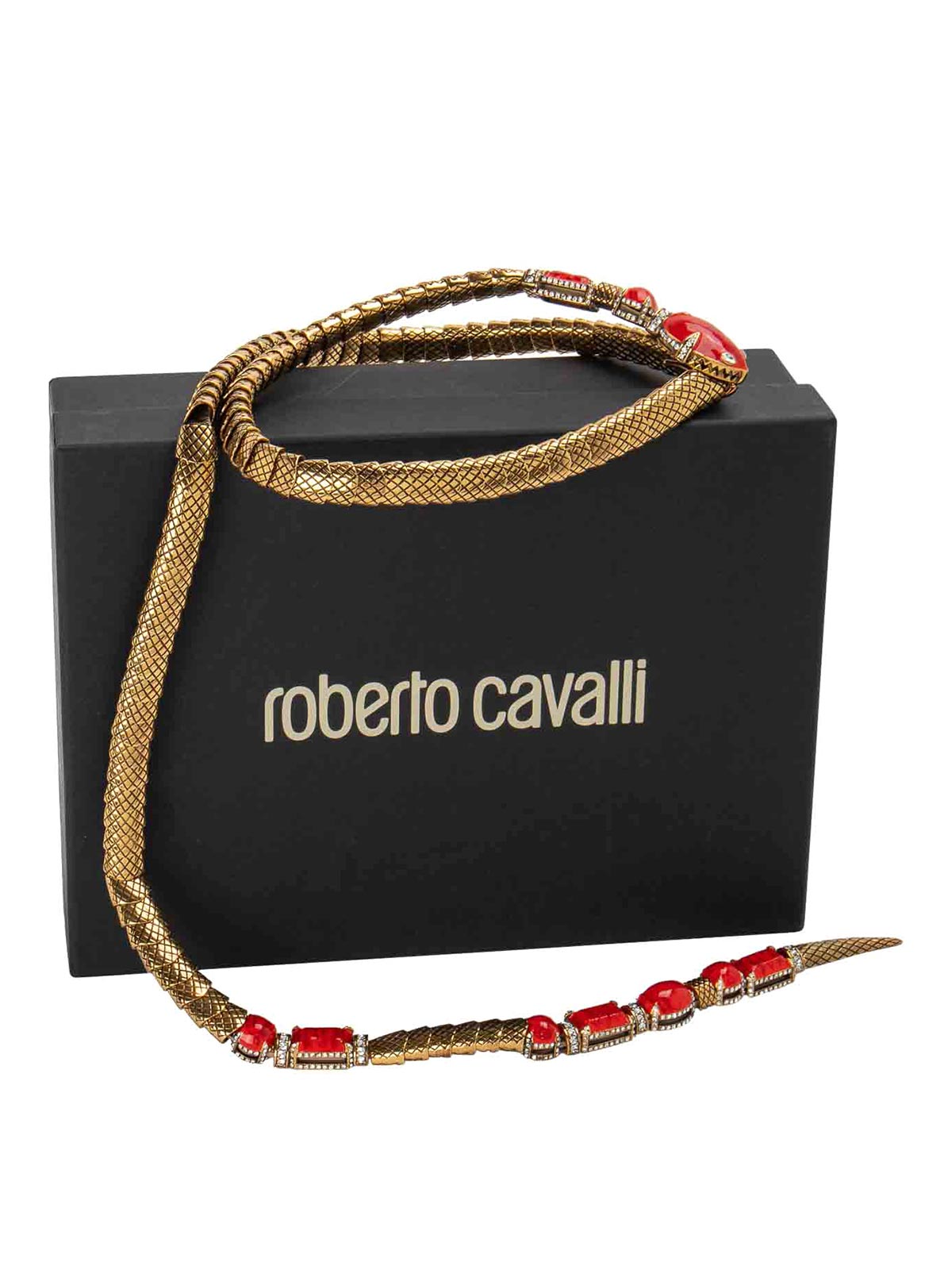 Roberto Cavalli Belt In Gold