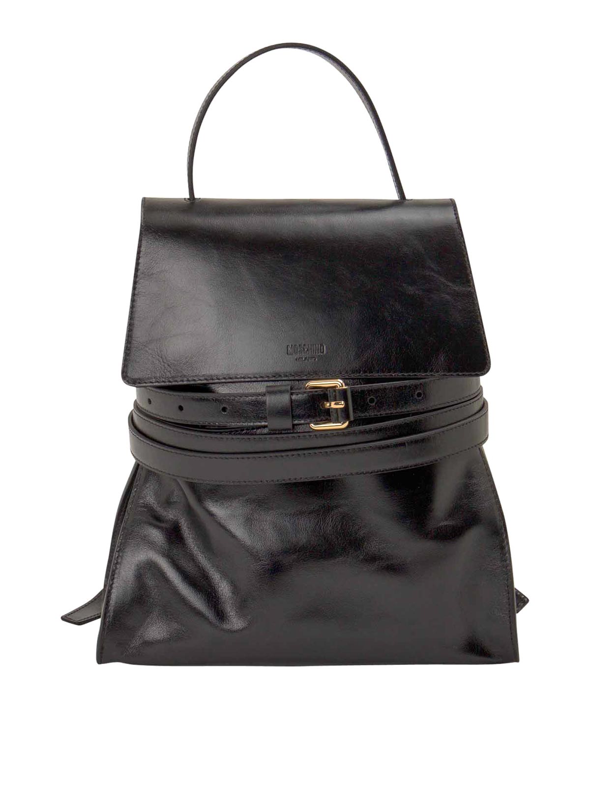 Moschino Backpack In Black