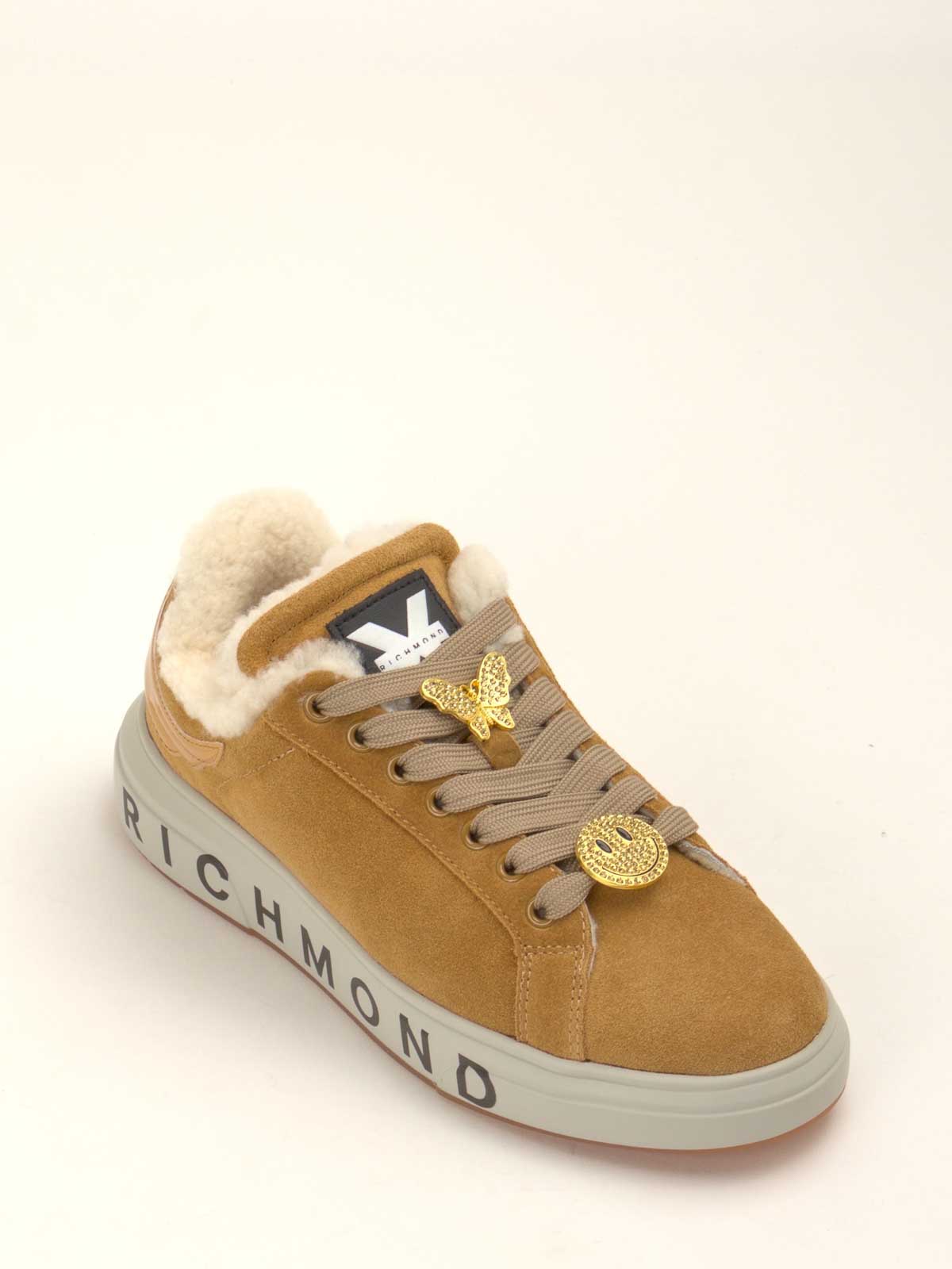John Richmond Sneakers In Brown