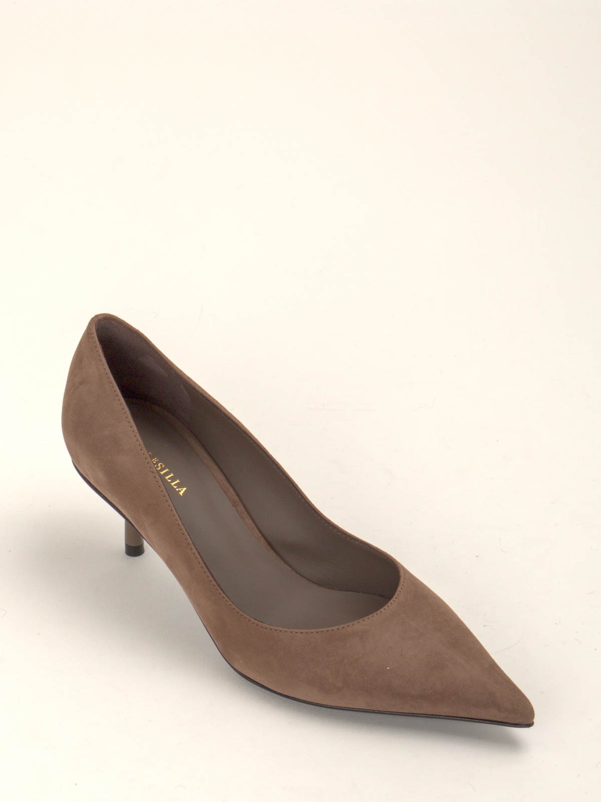 Le Silla 60mm Pointed-toe Stiletto Pumps In Brown