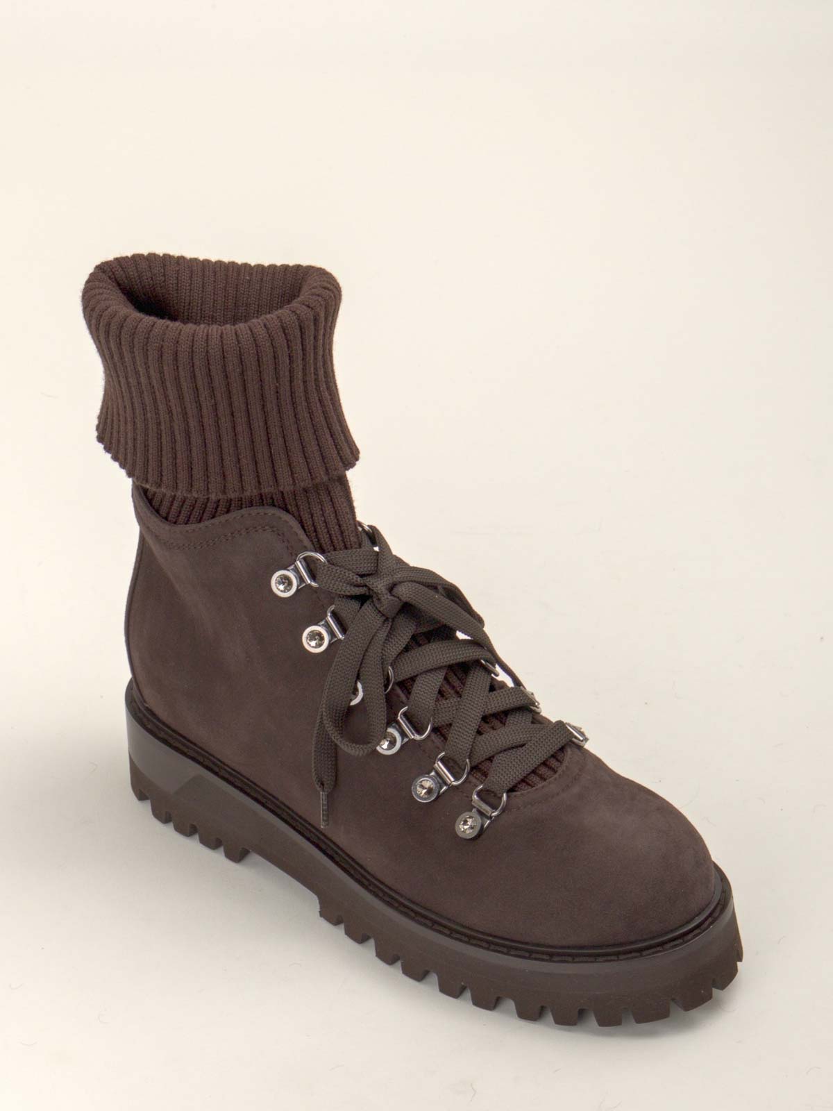 Le Silla Ankle Boots In Brown