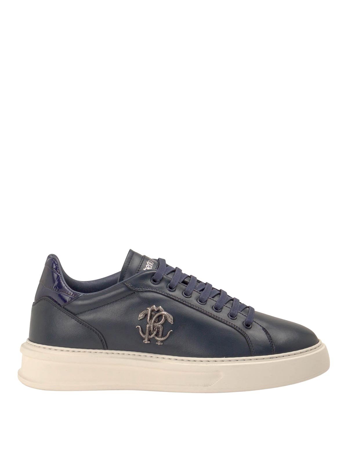 Roberto Cavalli Sneakers In Blue