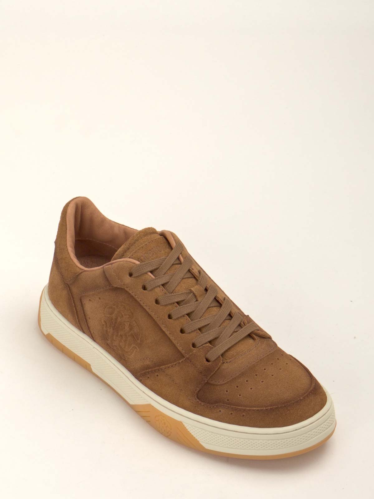 Roberto Cavalli Sneakers In Brown