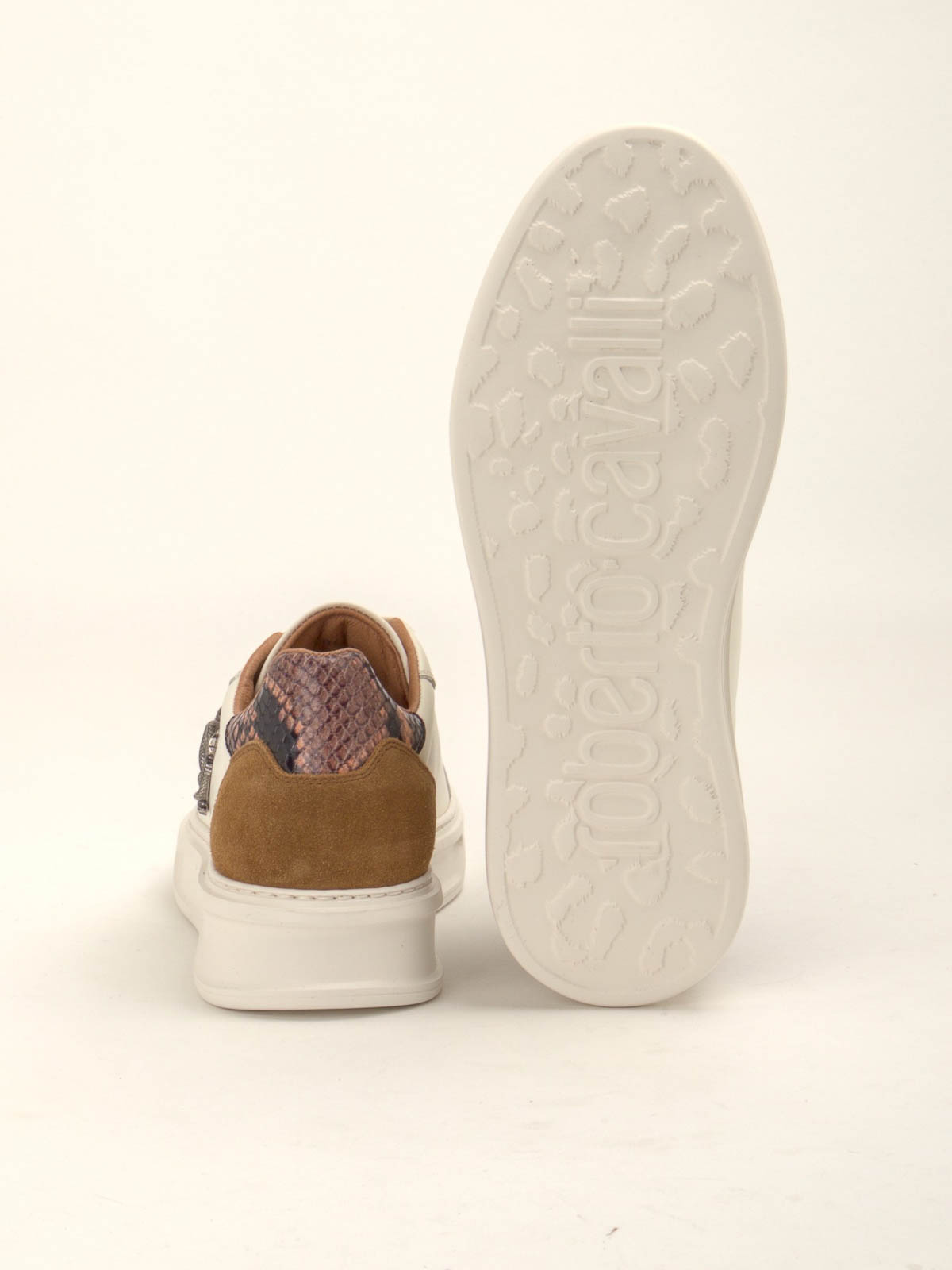 Roberto Cavalli Sneakers In White