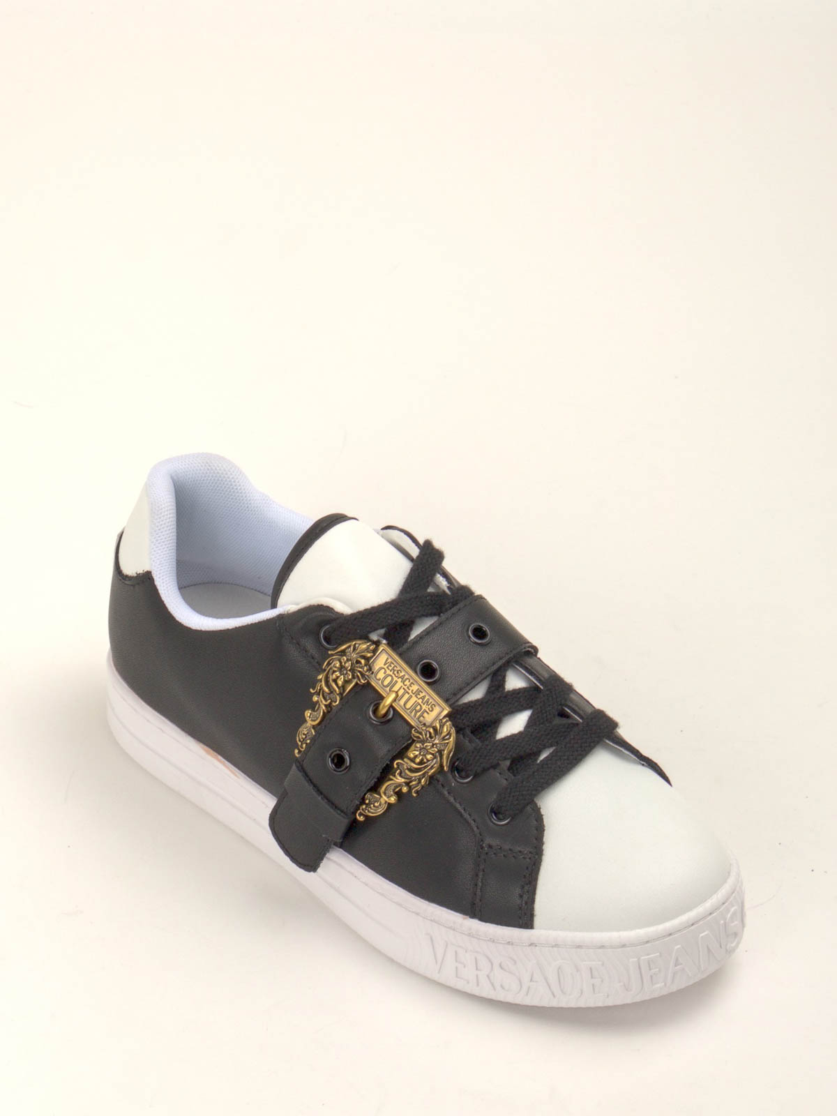 Versace Jeans Couture Sneakers In Black