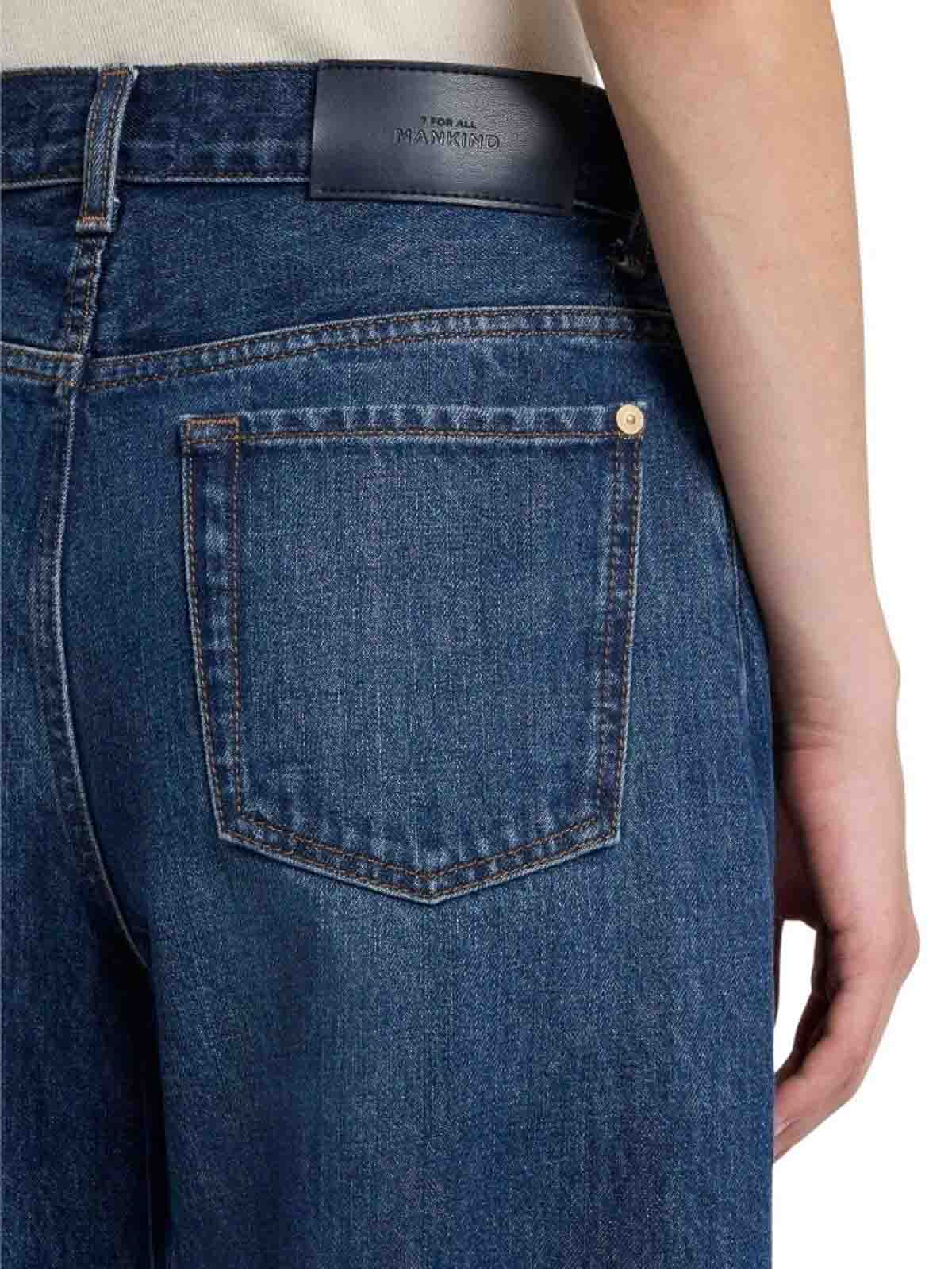 7 For All Mankind Jeans In Blue