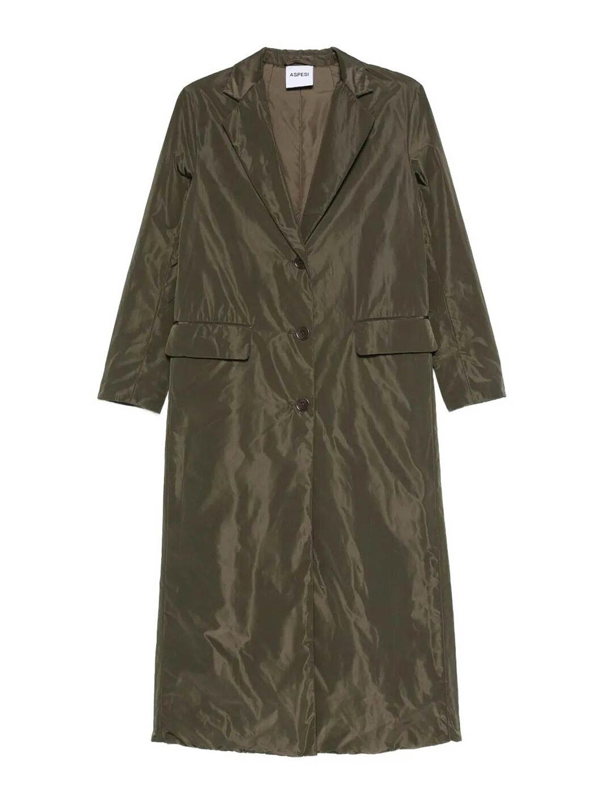 Aspesi Coat Vermut In Green