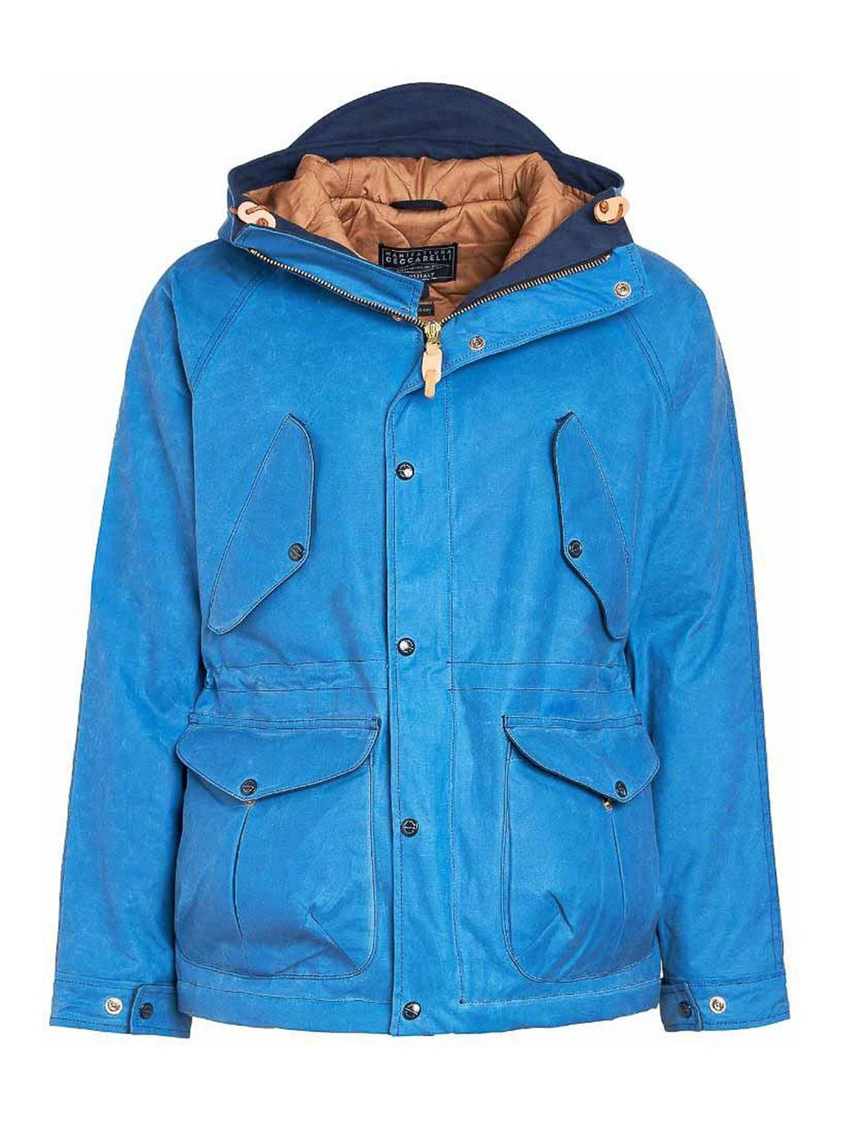 Manifattura Ceccarelli New Fisherman Parka In Blue