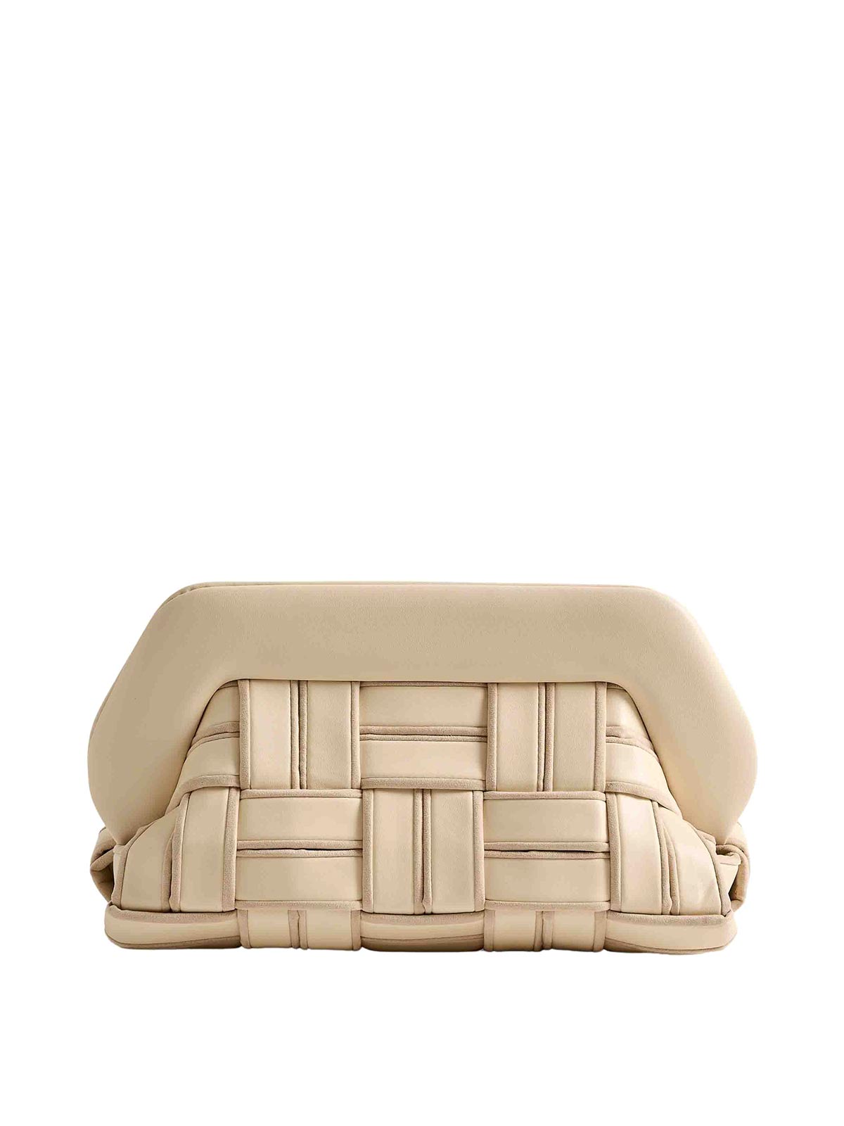 Themoirè Clutch - Beige - Women | TMFW25BINSUE81SHELL