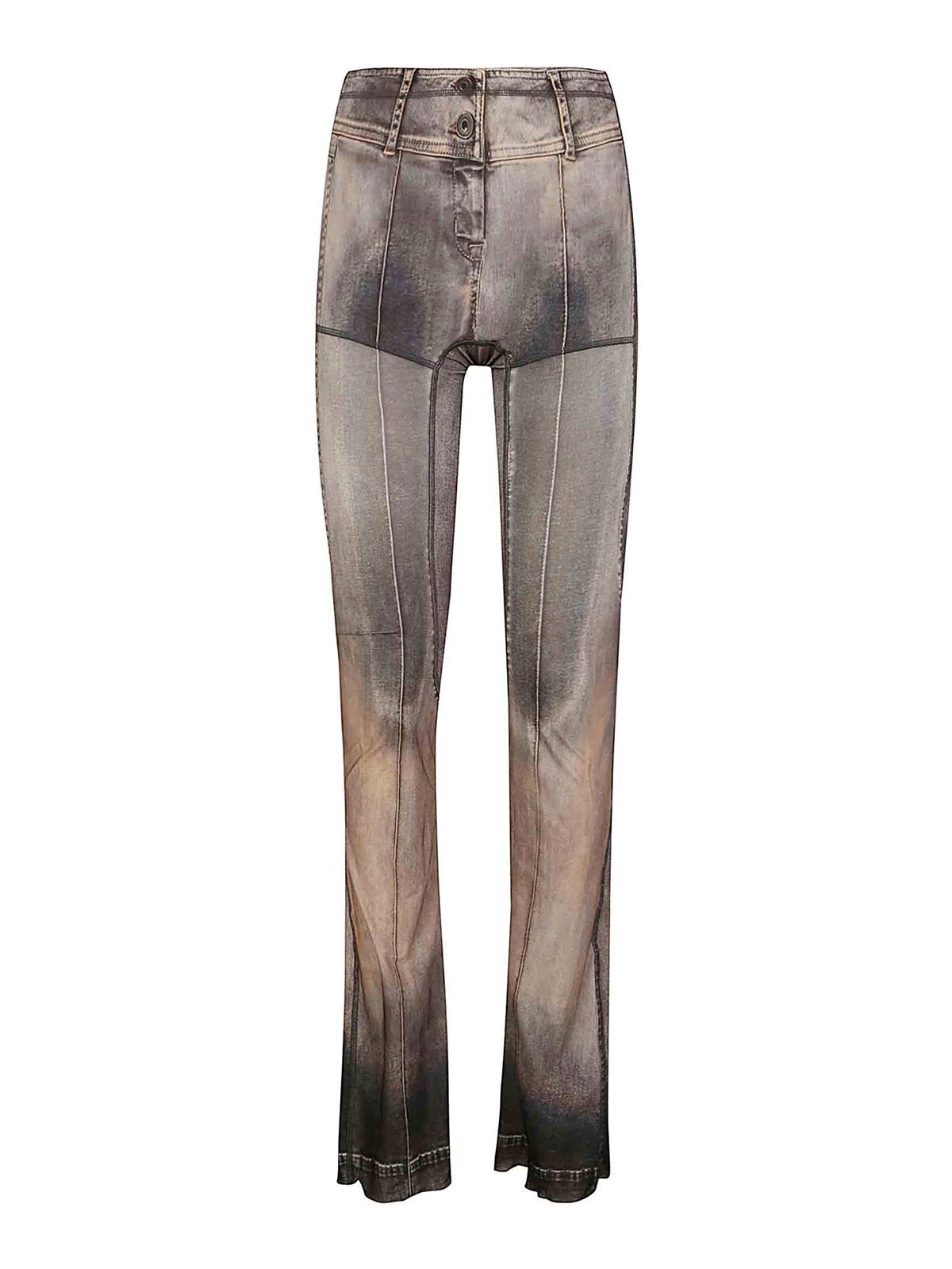 Knwls Thin Mesh Leggings In Multi