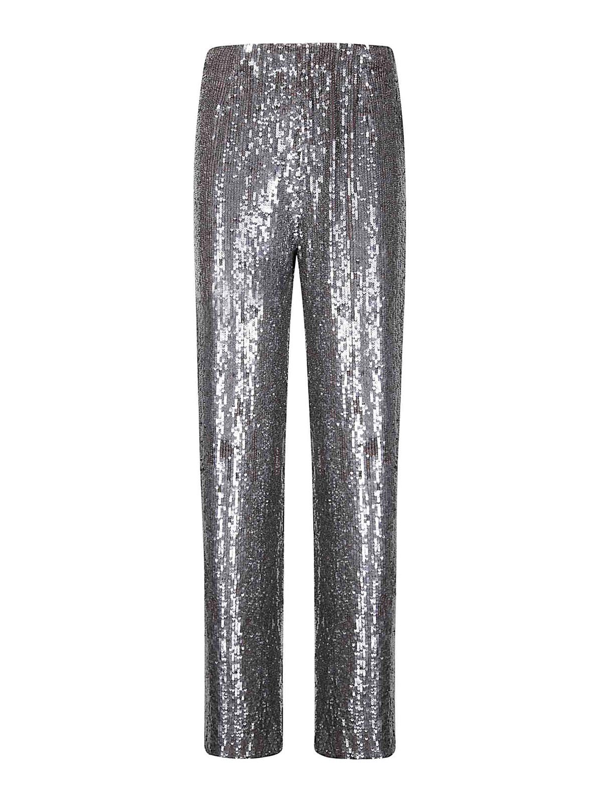 P.a.r.o.s.h Trousers In Silver