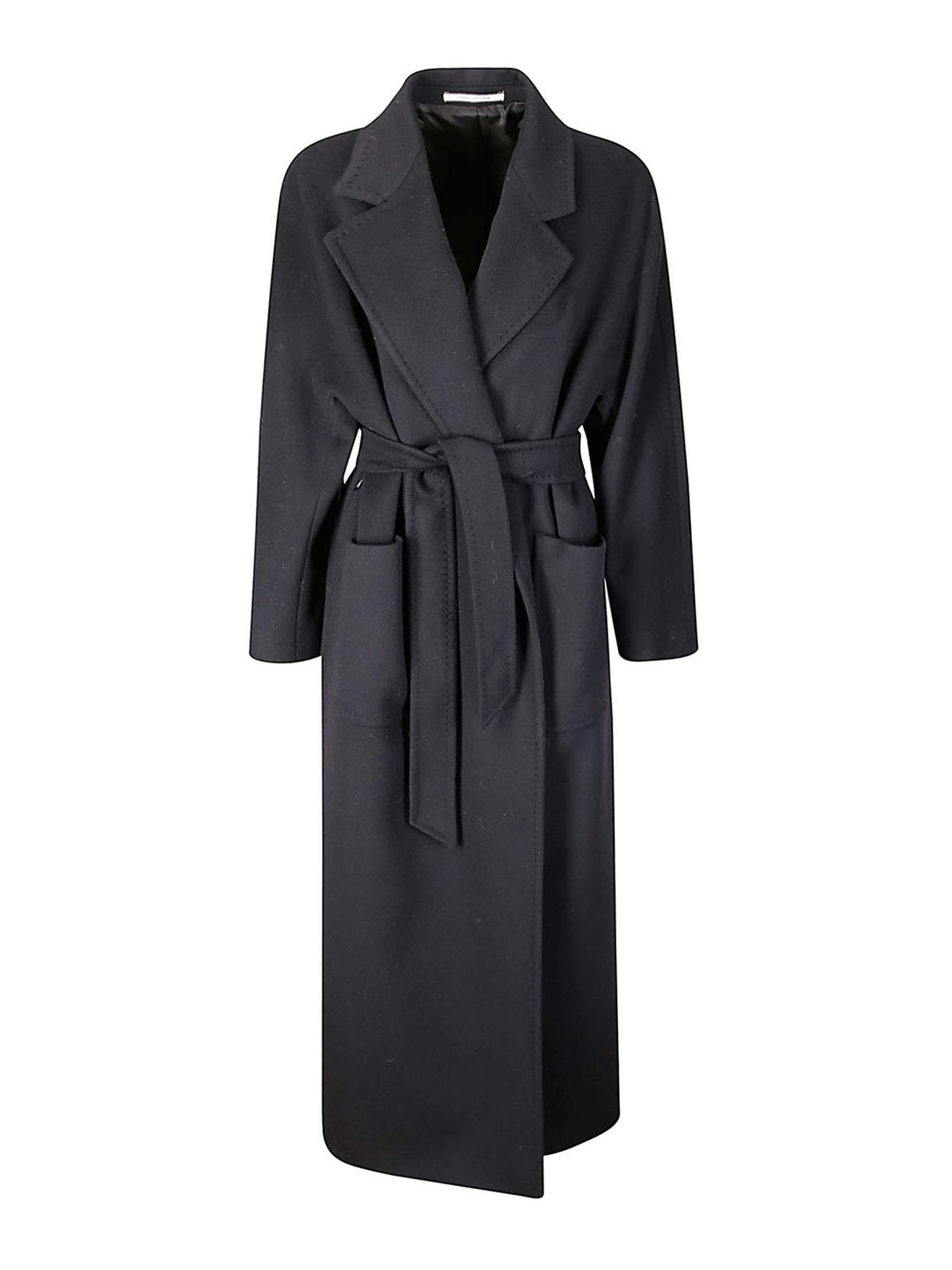 Tagliatore Charlize Lined Coat In Black