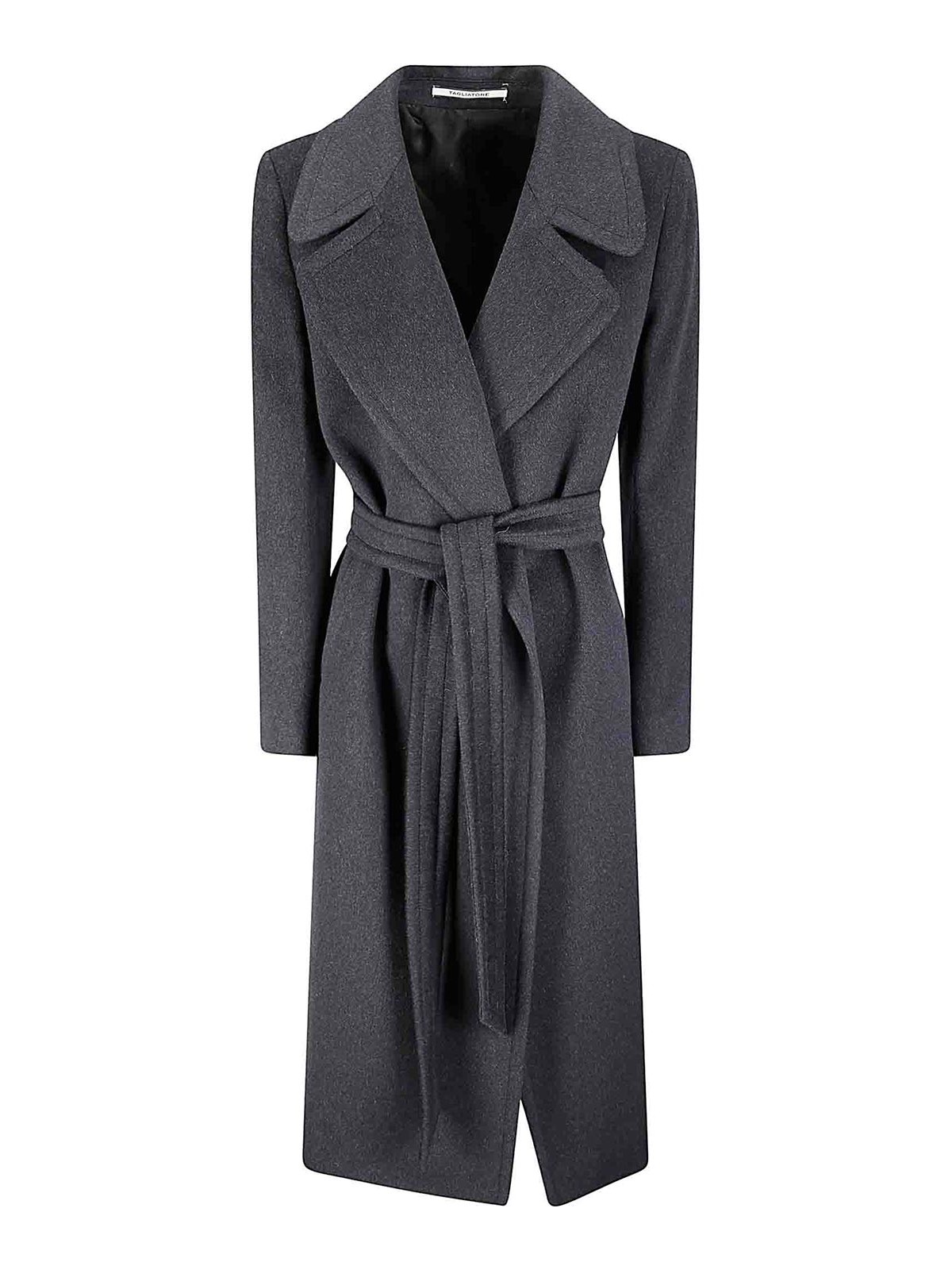 Tagliatore Molly Lined Coat In Gray
