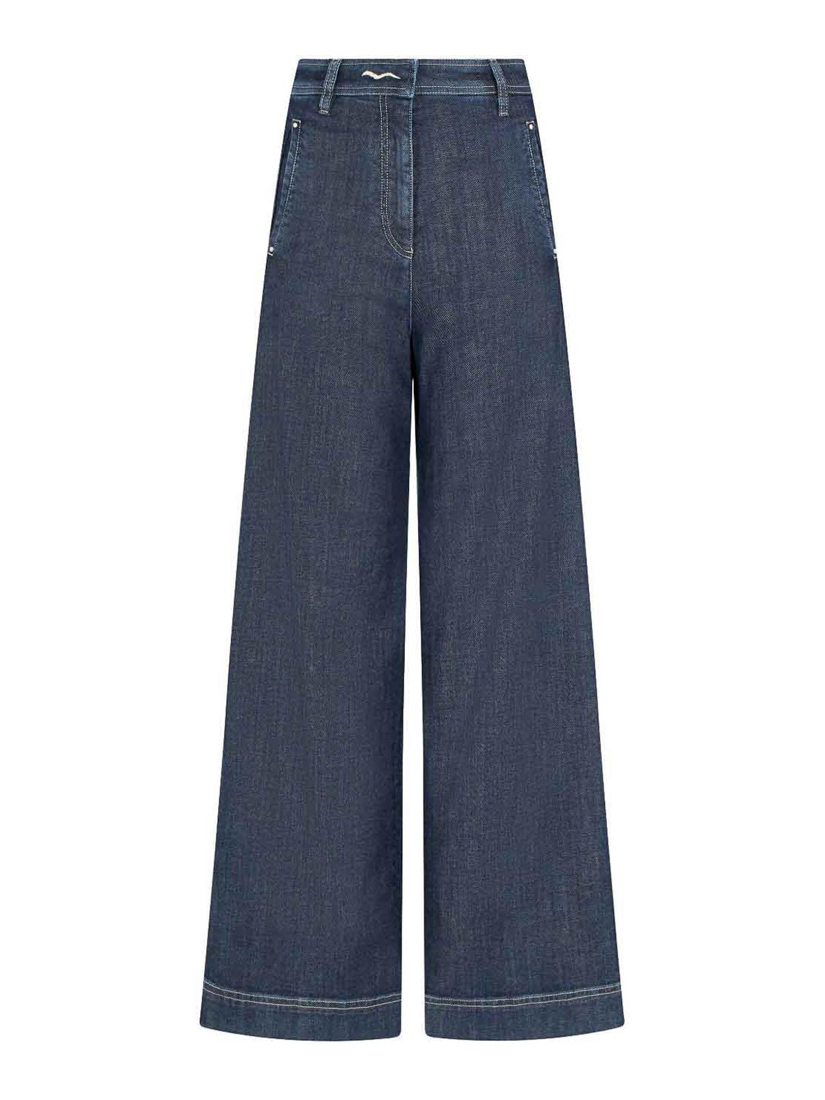 Giorgio Armani Trousers Denim Collection In Blue