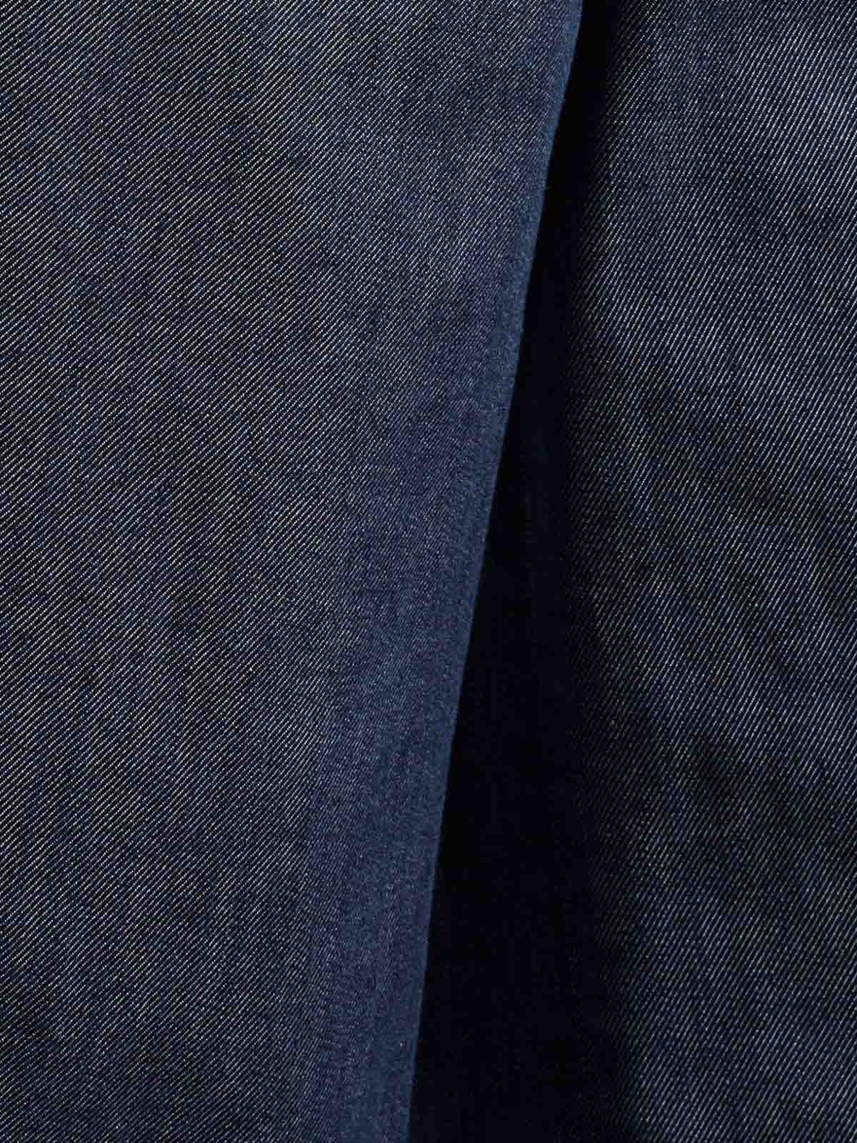 Giorgio Armani Trousers Denim Collection In Blue