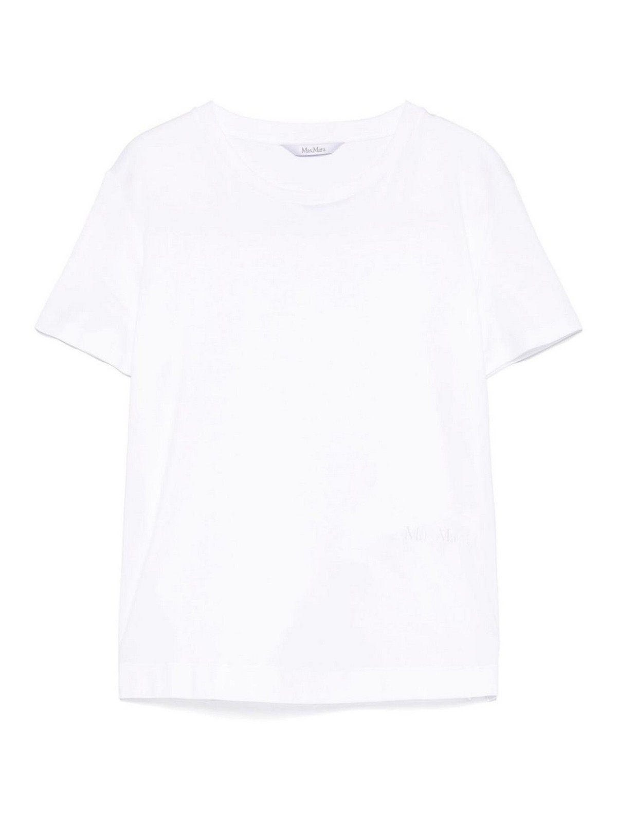 Max Mara Cotton T-shirt In White