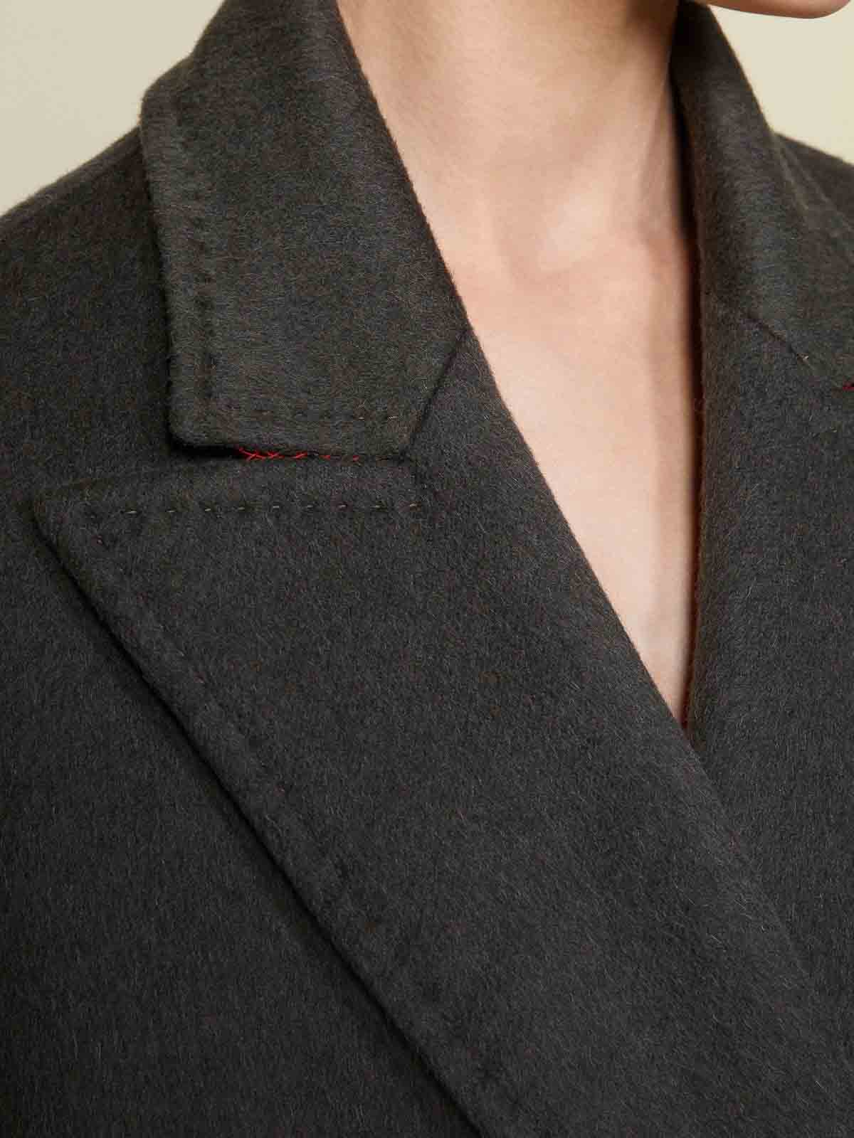 Max Mara Atelier  Mens Overcoat In Green