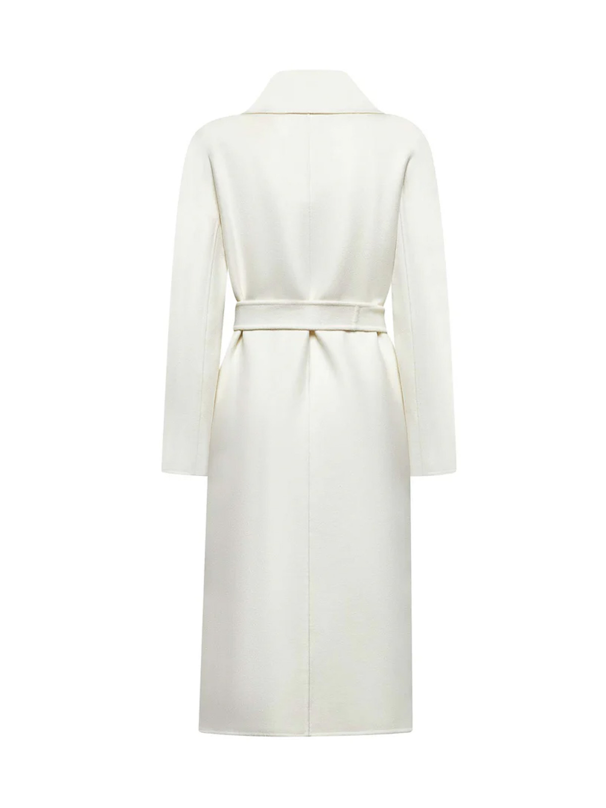 Max Mara Cles Wool Cashmere And Silk Coat By In White