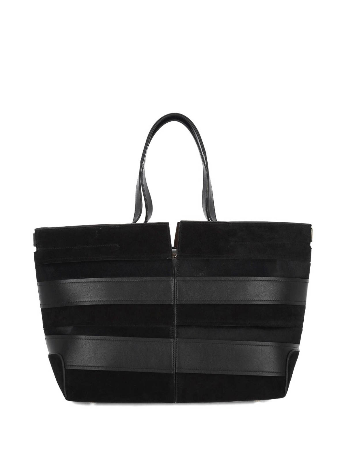 Tod's Tods Bag Folio Tote Bag In Black
