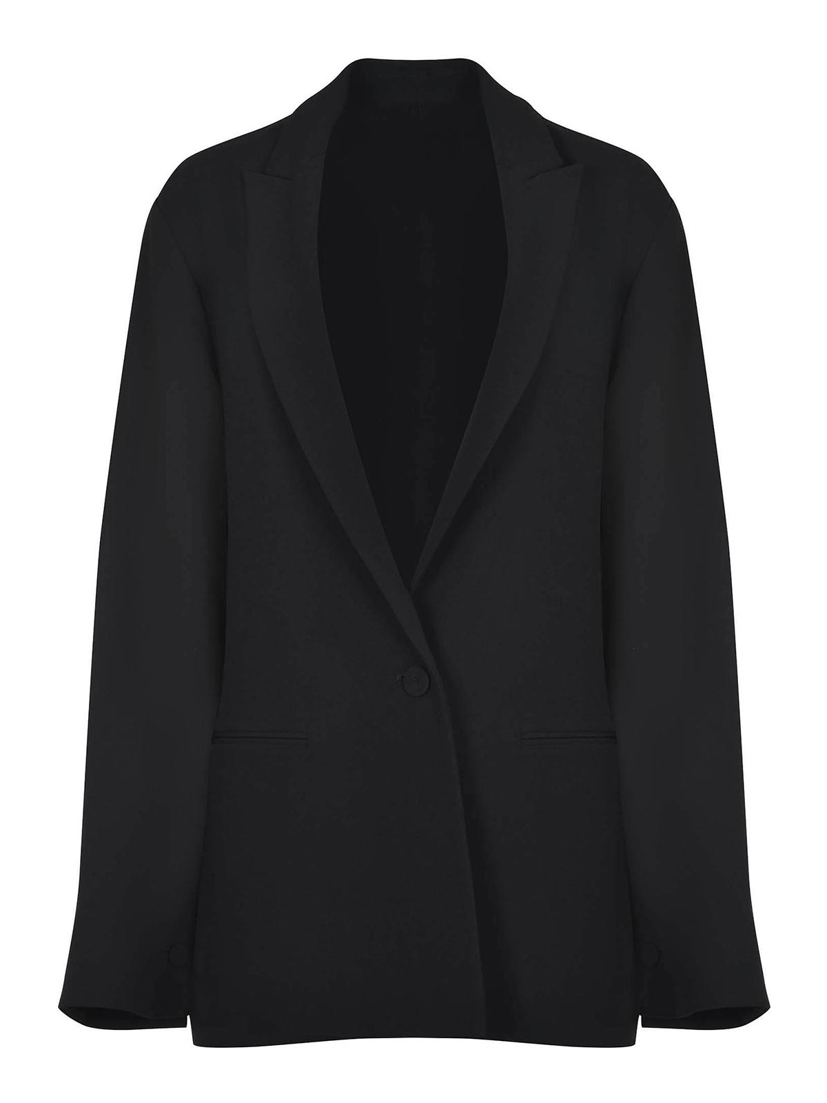 Alberta Ferretti Jacket Made Of A Viscose Blend In Black